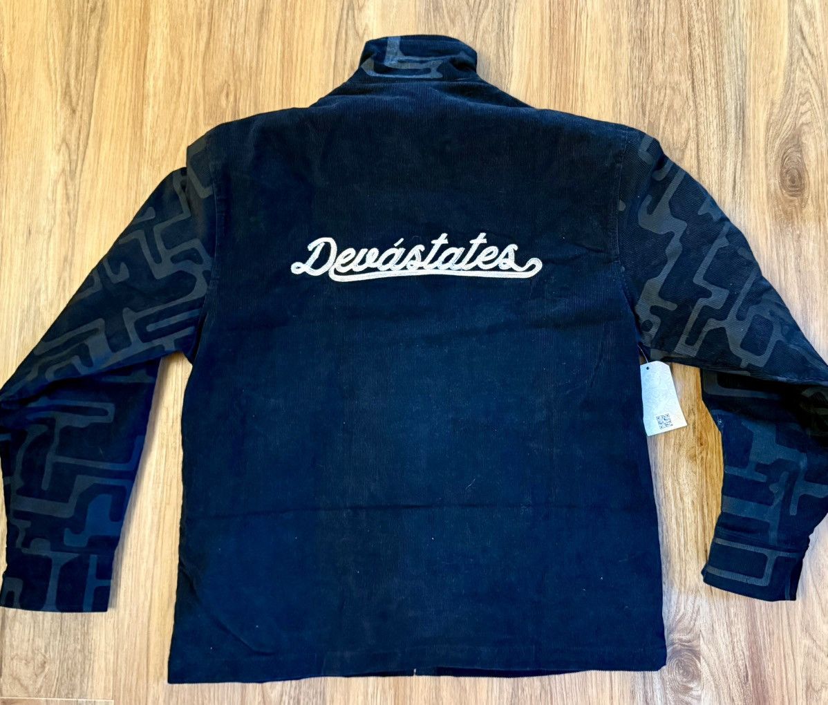 DEVA STATES Devá States "Circuit" Black Corduroy Jacket Oversized Size US M / EU 48-50 / 2 - 4 Thumbnail
