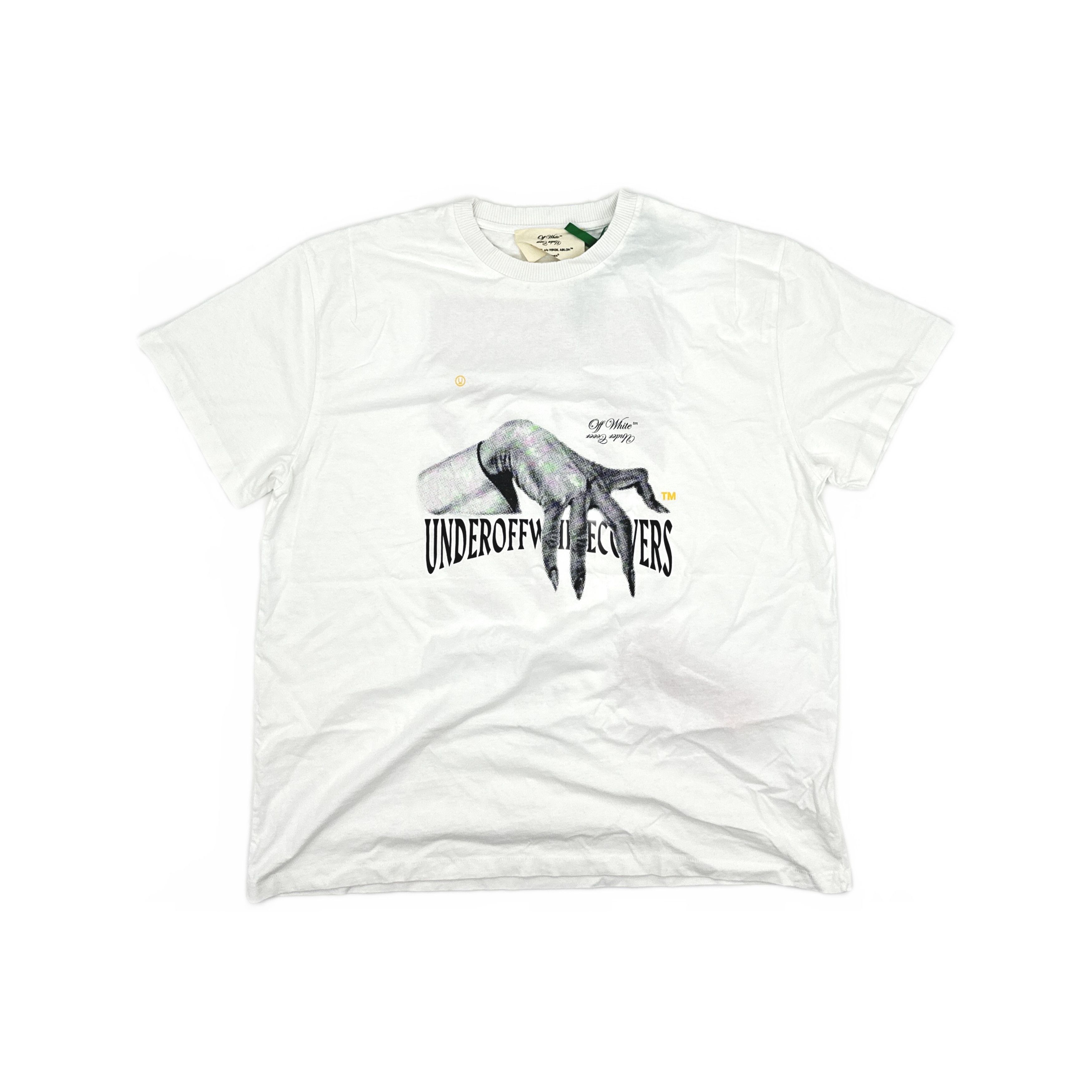 Off-White Off-White x Undercover Hand Graphic T-Shirt Size L Size US L / EU 52-54 / 3 - 1 Thumbnail