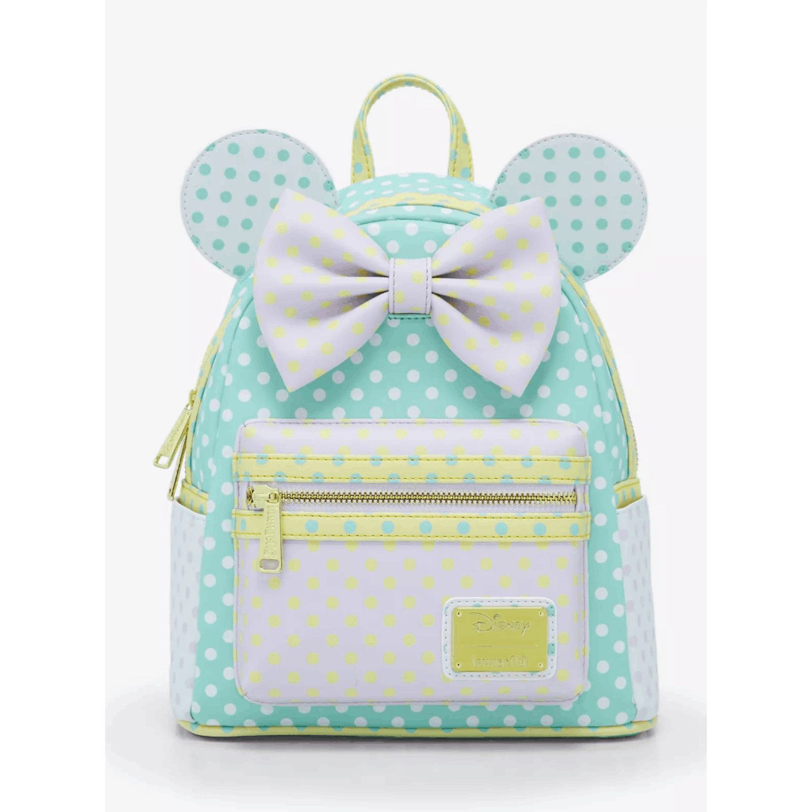 Other Loungefly Disney Minnie Mouse Pastel Polka Dot Mini Backpack Size ONE SIZE - 1 Thumbnail