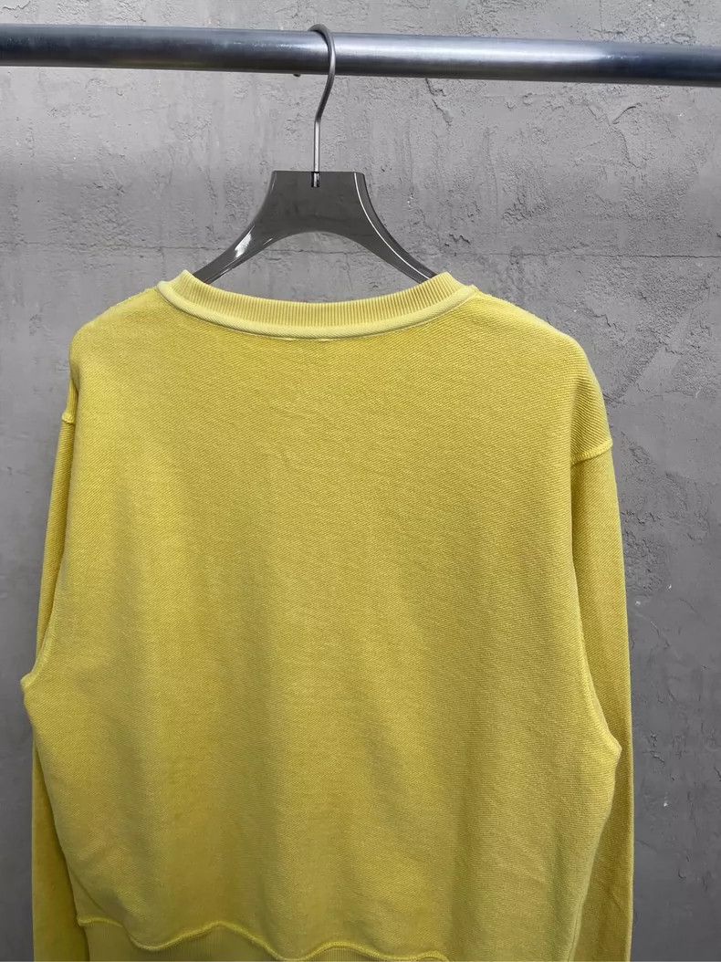 Loewe loewe Yellow anti-piercing embroidered large logo round-nec Size US M / EU 48-50 / 2 - 4 Thumbnail