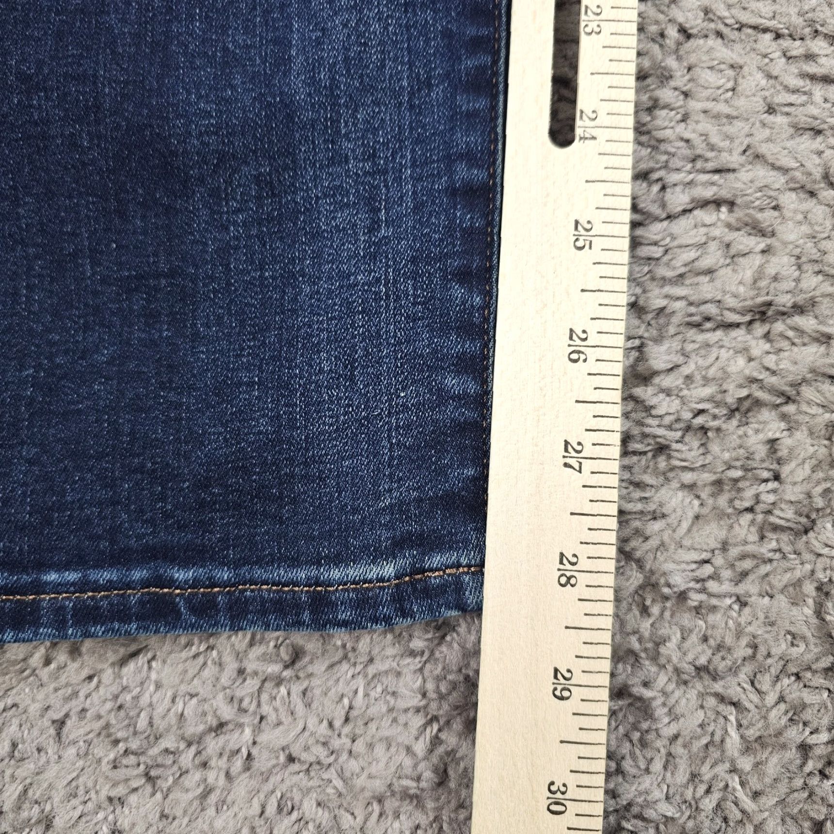 Express Express Jeans Mens 36 Slim Straight Leg Stretch Denim Mid Rise Dark Wash Jeans Size US 36 / EU 52 - 6 Thumbnail