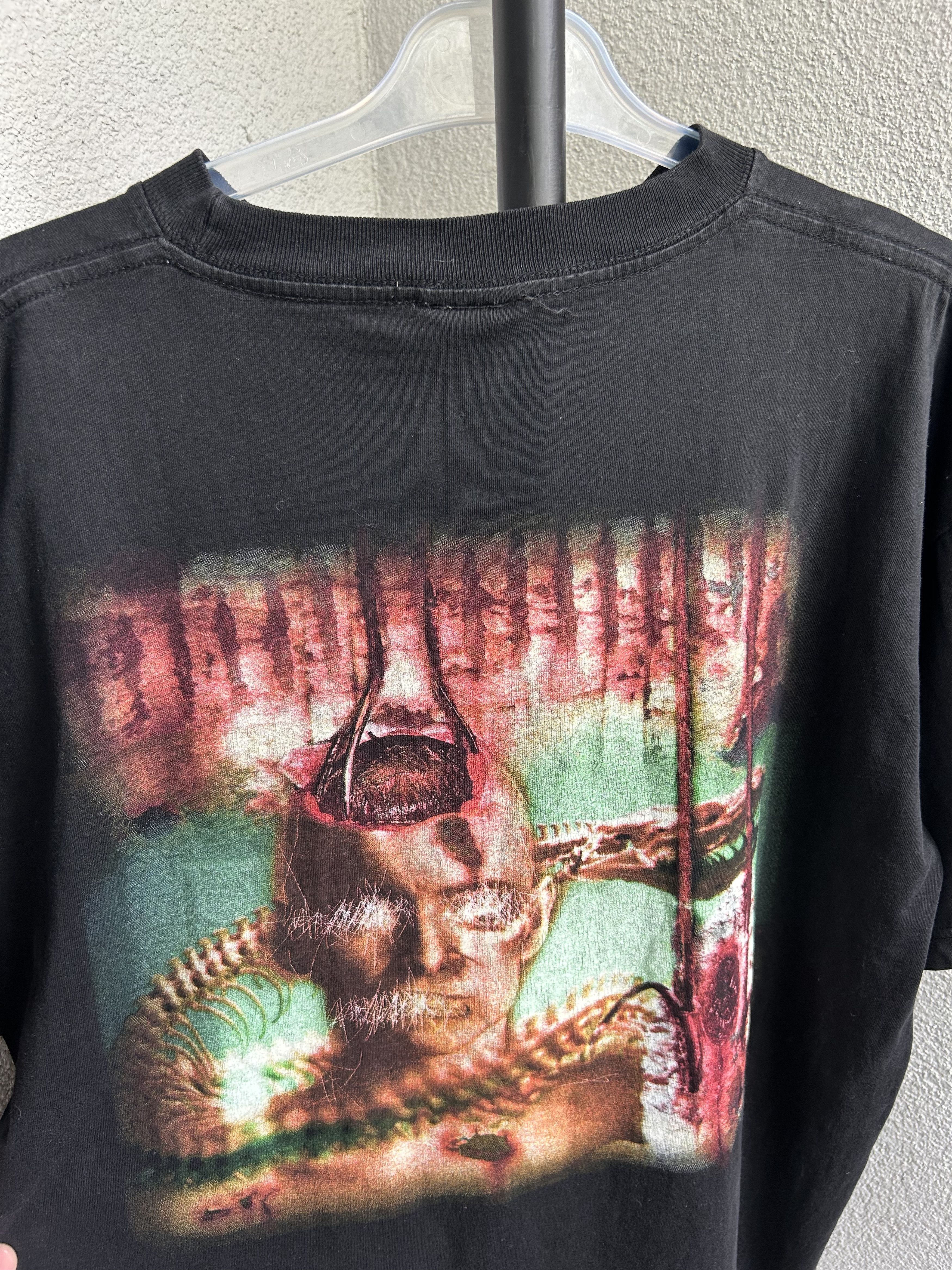 Band Tees × Vintage Vintage 2003 Napalm Death Rock Band T-shirt Size US XL / EU 56 / 4 - 9 Thumbnail