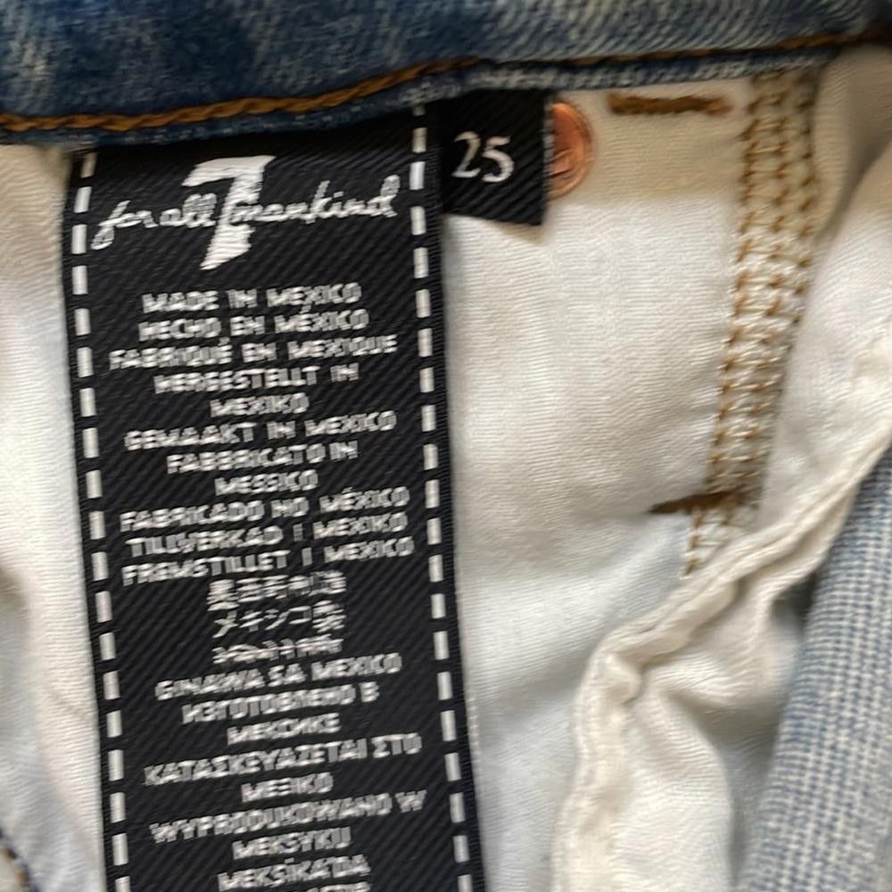 7 For All Mankind 7 For All Mankind Paperbag Slim Straight Size 25 Size 25" / US 0 / IT 36 - 11 Thumbnail