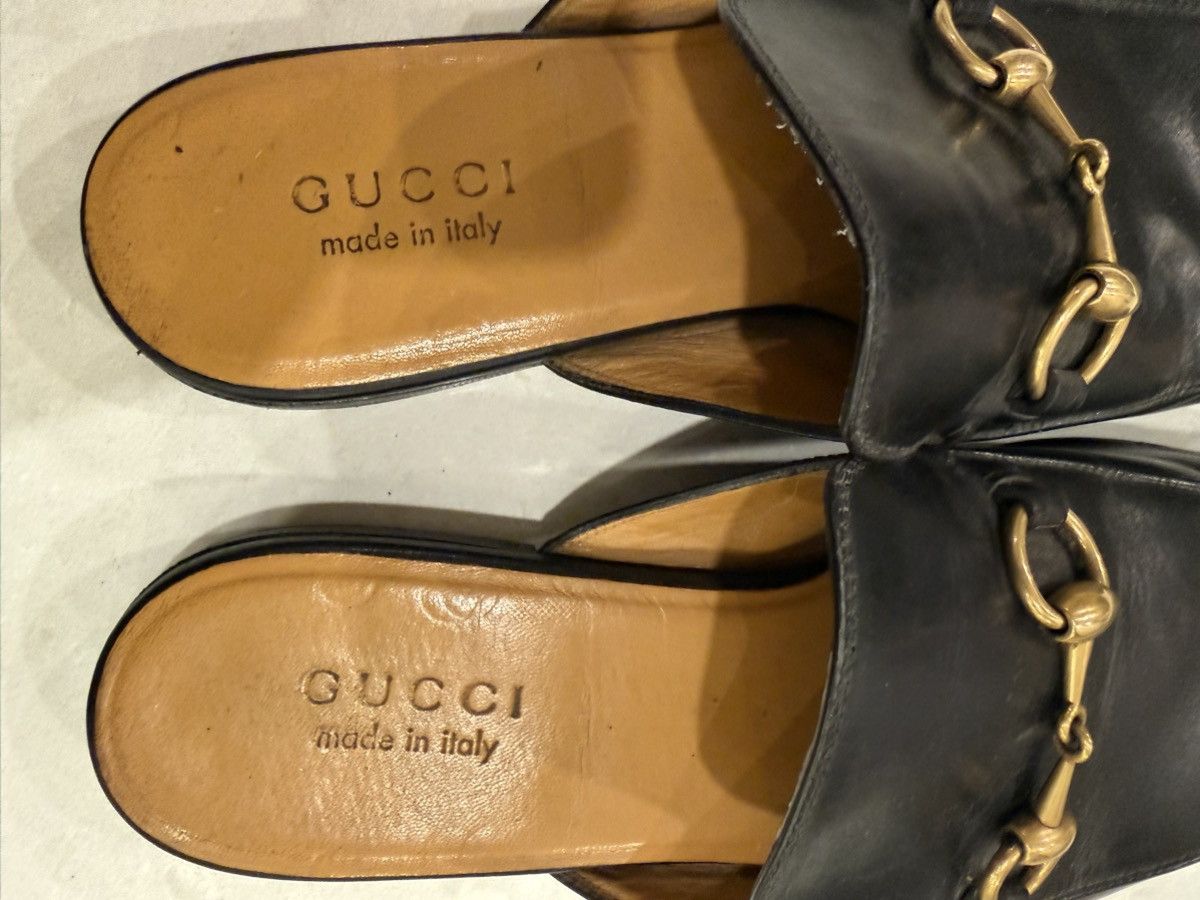 Gucci Gucci Leather Horsebit Slipper Size US 9 / EU 42 - 6 Thumbnail