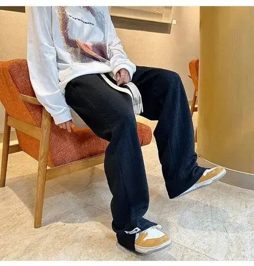 Japanese Brand Street Sweatpants Fashion Loose Casual Size US 32 / EU 48 - 3 Thumbnail