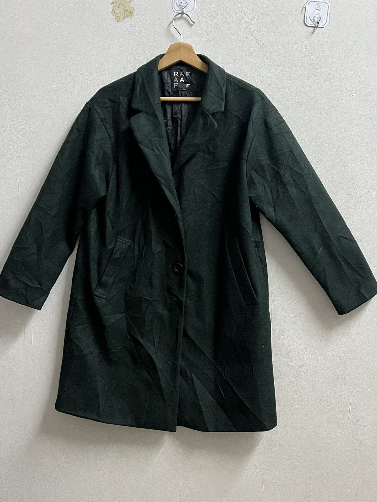 Raf by Raf Simons × Vintage RAF Outerwear Light Jackets Green soft wool Size US L / EU 52-54 / 3 - 1 Thumbnail