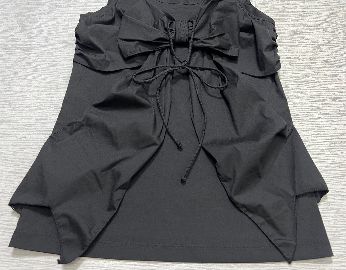 Jean Paul Gaultier Jean Paul Gaultier - Ribbon Ruffled Tank Top Size S / US 4 / IT 40 - 4 Thumbnail