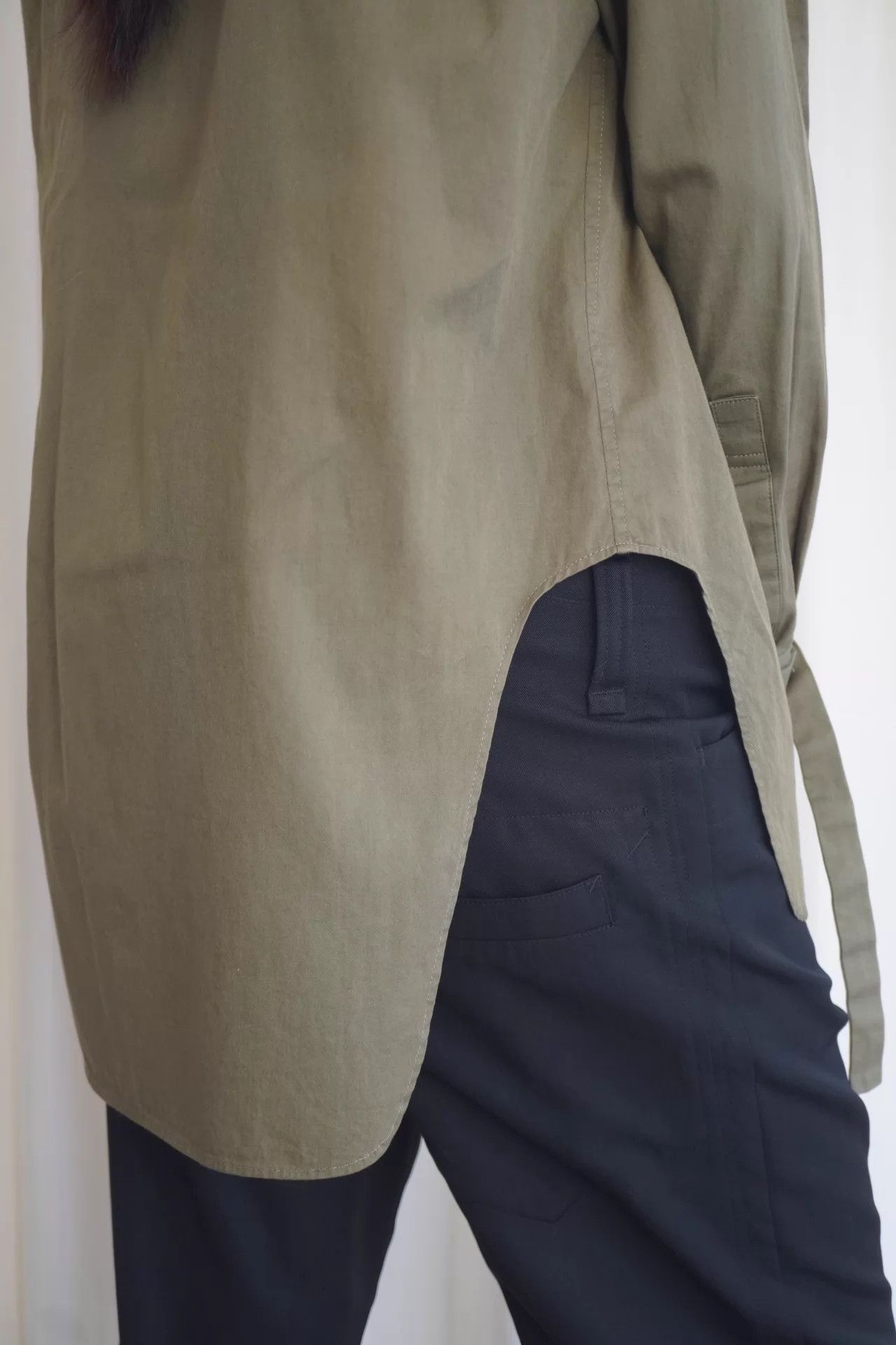 Yohji Yamamoto YOHJI YAMAMOTO Y's 2000s RARE MULTI-TIE COTTON SHIRT Size L / US 10 / IT 46 - 9 Thumbnail