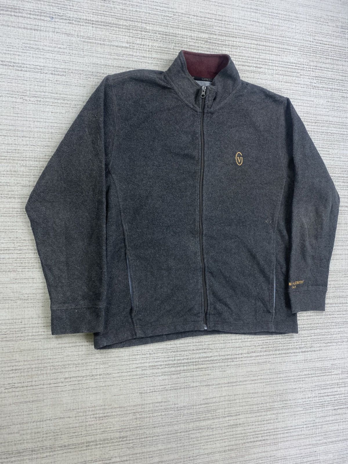 Gianni Valentino × Vintage Vintage Gianni Valentino Embroidery Logo Zipper Jacket Size US M / EU 48-50 / 2 - 3 Thumbnail