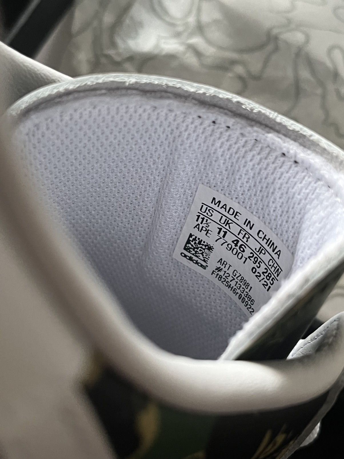 Adidas × Bape Adidas x Bape Superstar NEW 46 Size US 11.5 / EU 44-45 - 7 Thumbnail