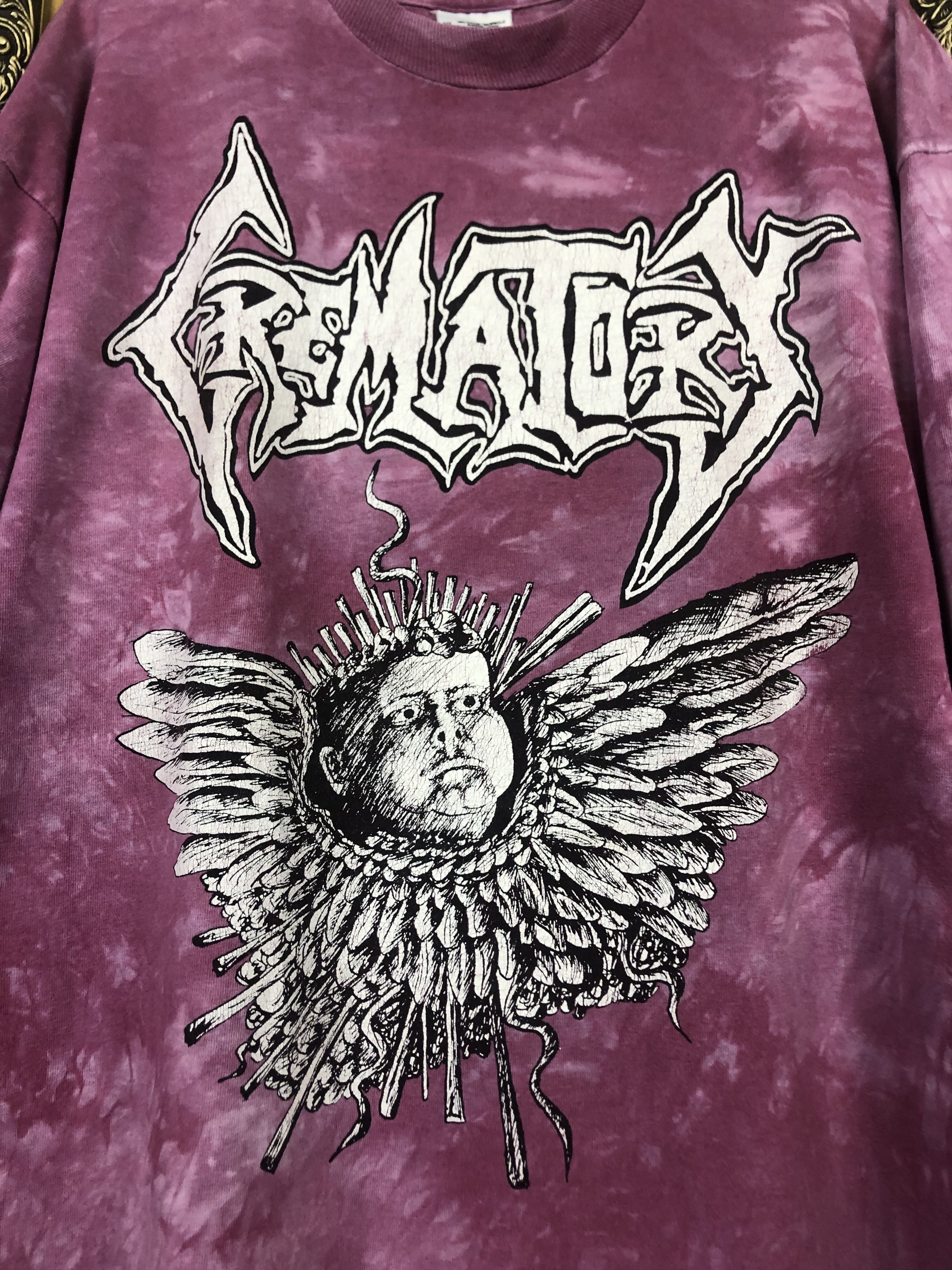 Band Tees Vintage Crematory Heavy Metal Band Shirt Long Sleeve Tee Size US XL / EU 56 / 4 - 8 Thumbnail