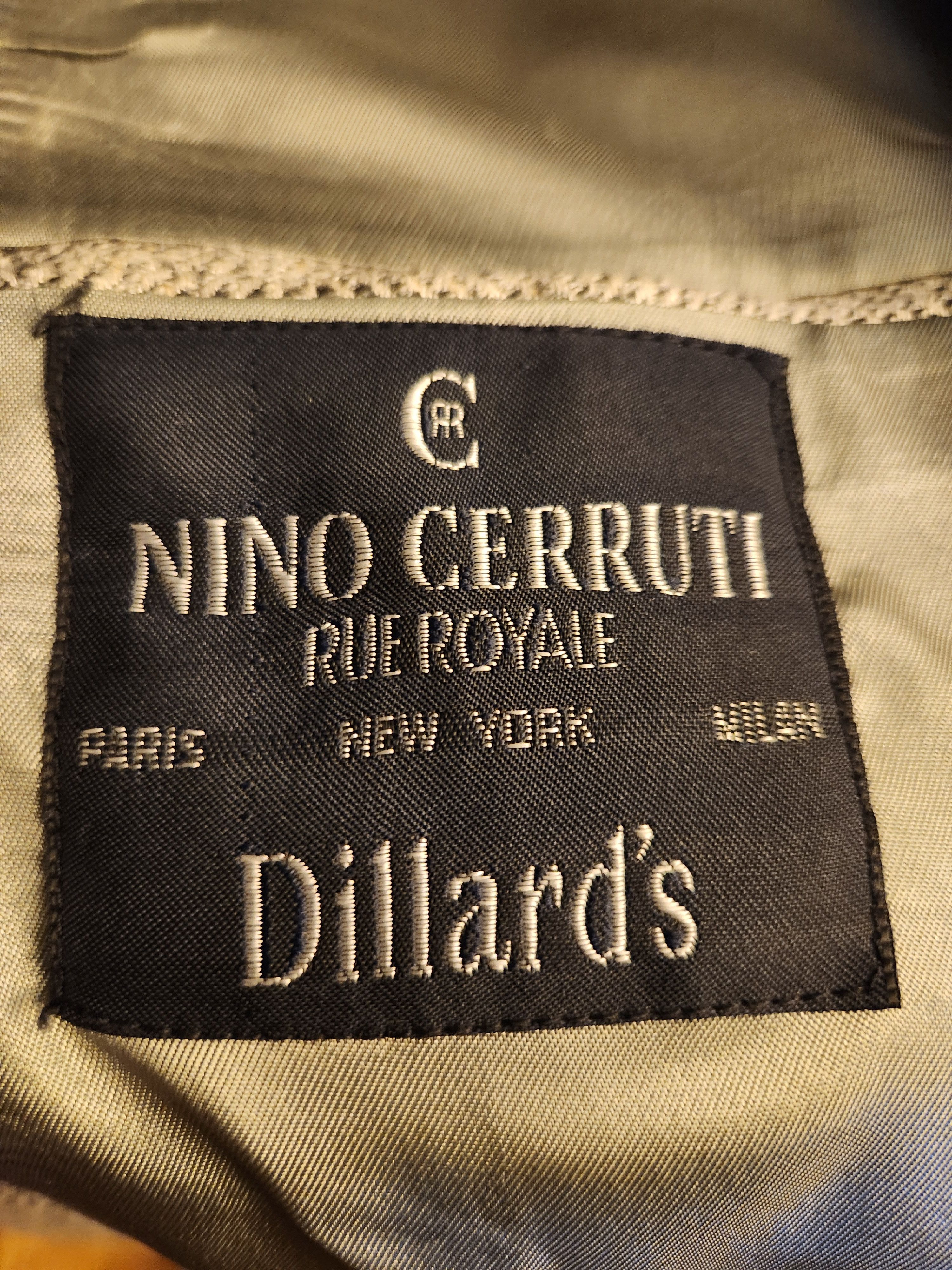 Other NWOT Vintage 80's Nino Cerruti Rue Royal Blazer Size 40R - 5 Thumbnail