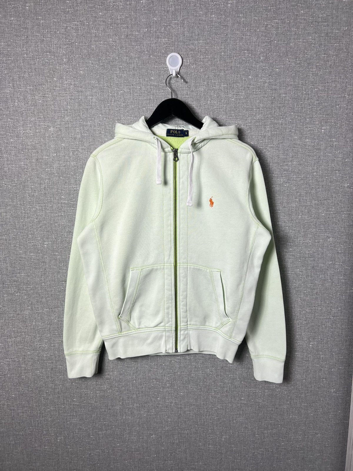 Polo Ralph Lauren Polo Ralph Lauren Mint Zip Up Hoodie Pony Logo Size US S / EU 44-46 / 1 - 1 Thumbnail