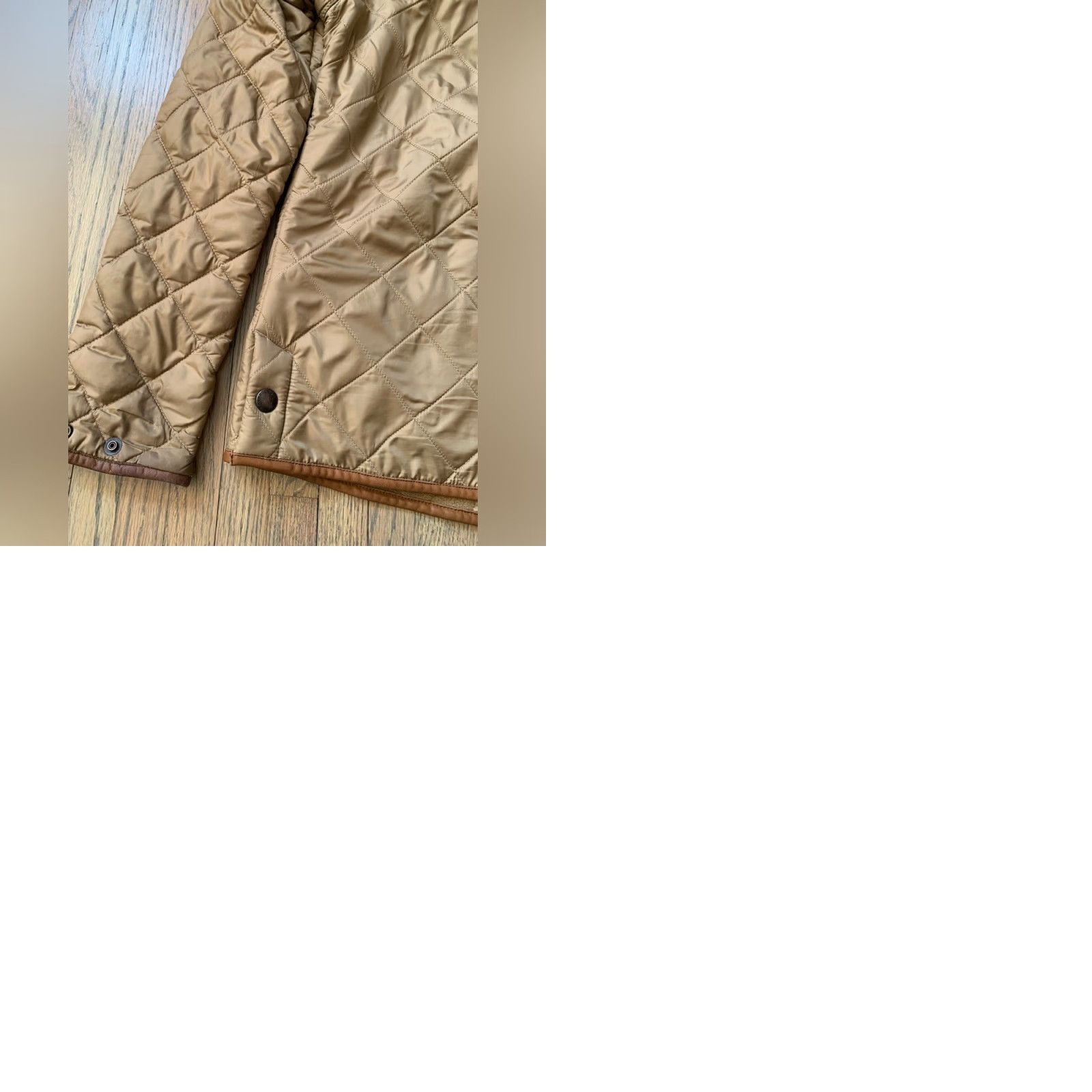 Polo Ralph Lauren Polo Ralph Lauren Quilted Jacket Women M Beige Nylon Basic Jacket Size M / US 6-8 / IT 42-44 - 9 Thumbnail