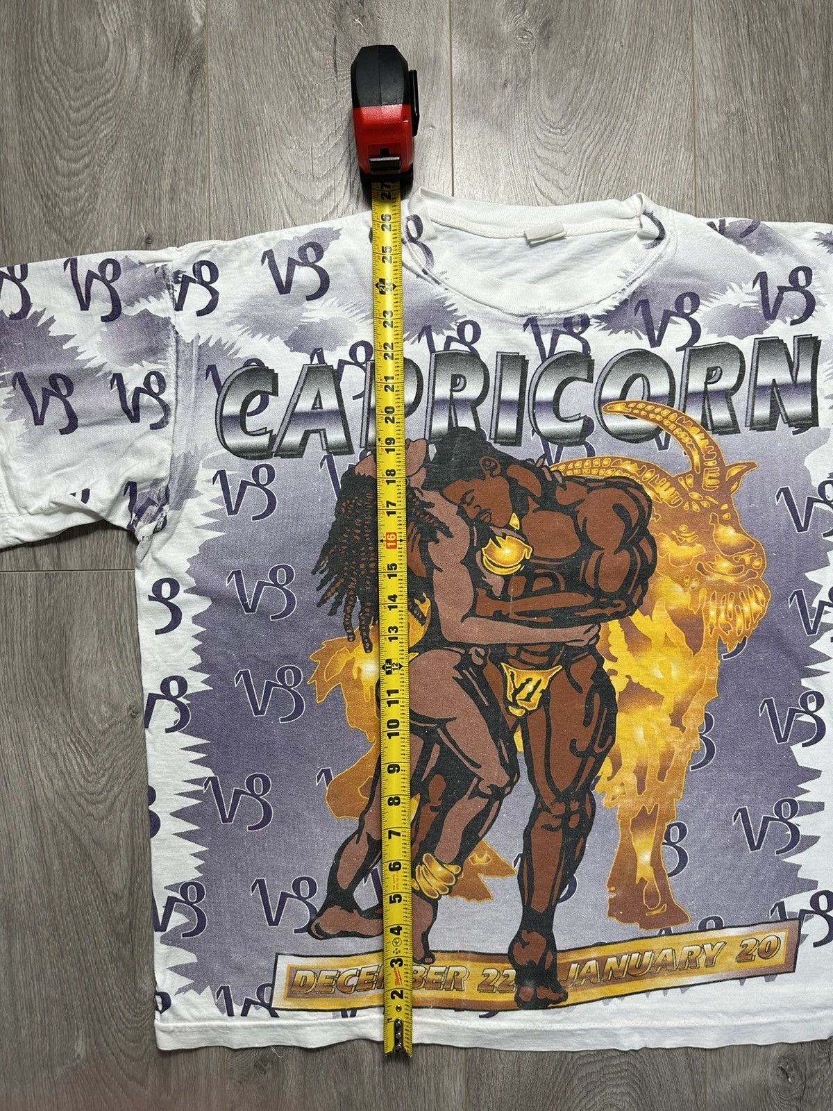 Vintage Vintage Capricorn Horoscope All Over Print T-Shirt Size US XL / EU 56 / 4 - 12 Thumbnail