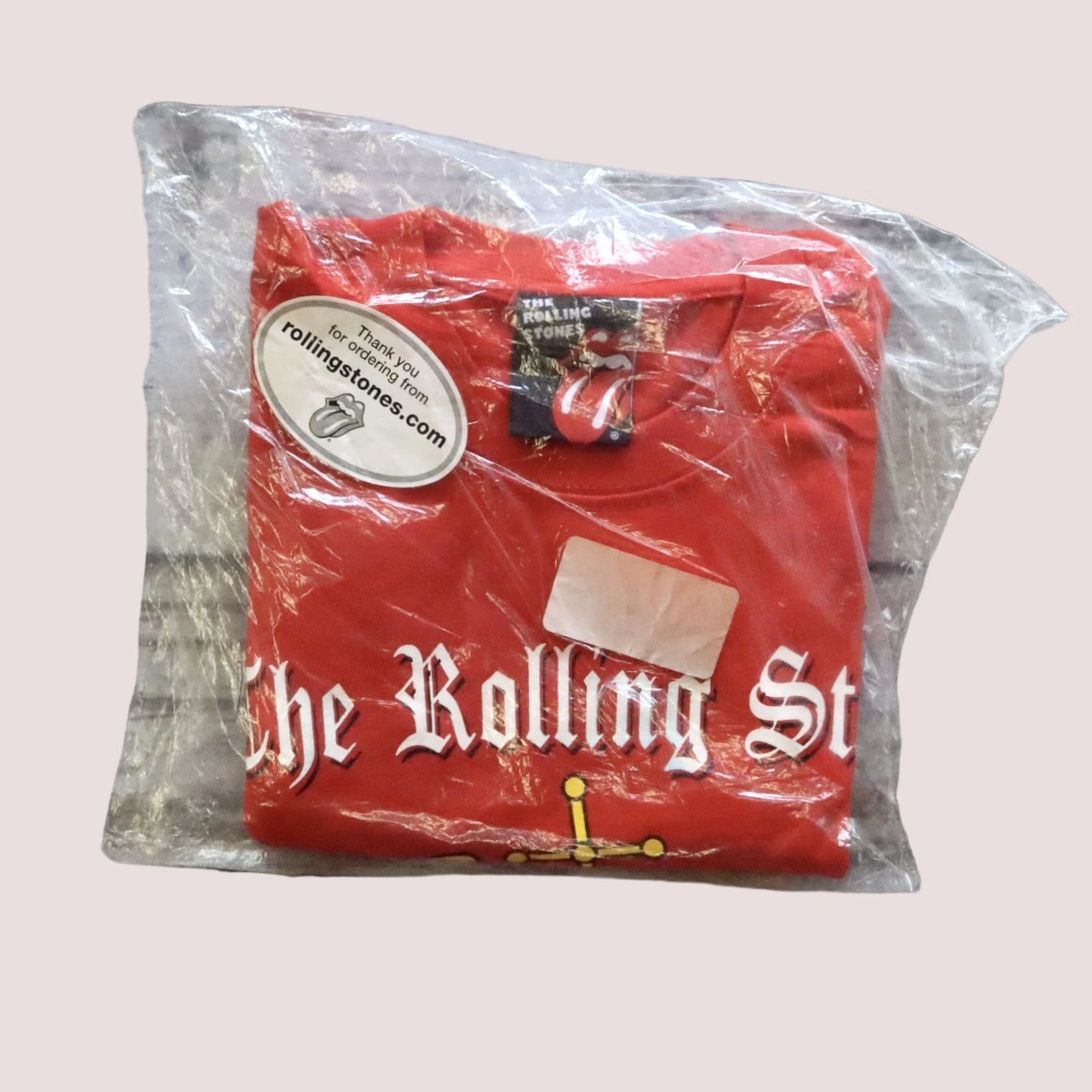 Vintage Vintage The Rolling Stones Band TShirt XL Red Mens Tshirt Size US XL / EU 56 / 4 - 1 Thumbnail