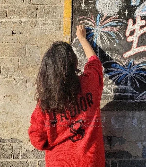 Dior red cashmere v. Size S / US 4 / IT 40 - 5 Thumbnail