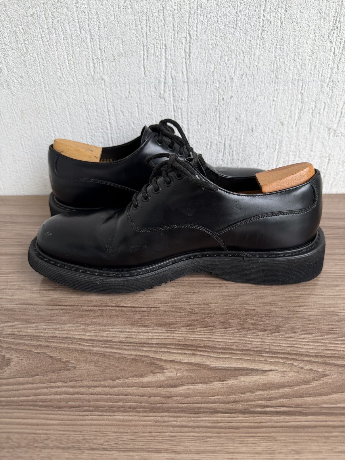 Prada Brushed leather derby Size US 10 / EU 43 - 12 Thumbnail