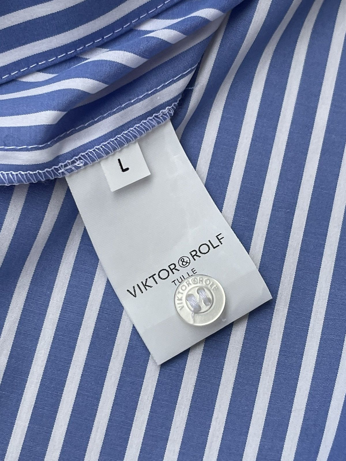 Viktor & Rolf !DS! FW22 Viktor & Rolf Floating Away Reconstructed Shirt Size L / US 10 / IT 46 - 18 Thumbnail