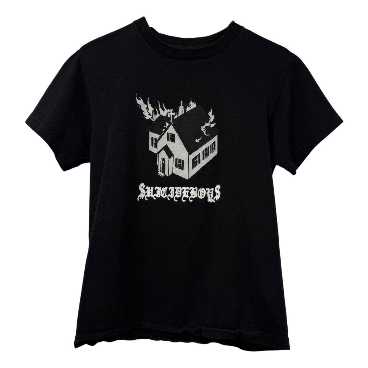 G59 Records G59 Suicideboys Clergy Burning Church T-Shirt Black Small Size US S / EU 44-46 / 1 - 1 Thumbnail