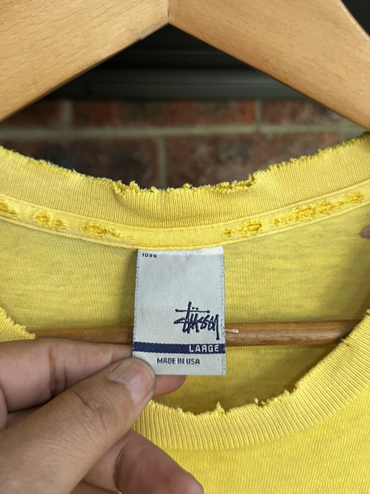 Stussy Thrashed Vintage Stussy Arabic International Tee Size US L / EU 52-54 / 3 - 5 Thumbnail