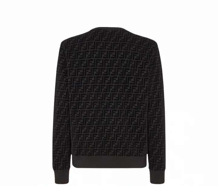Fendi o1s1wg110225 Sweatshirt in Black Size US XL / EU 56 / 4 - 2 Thumbnail