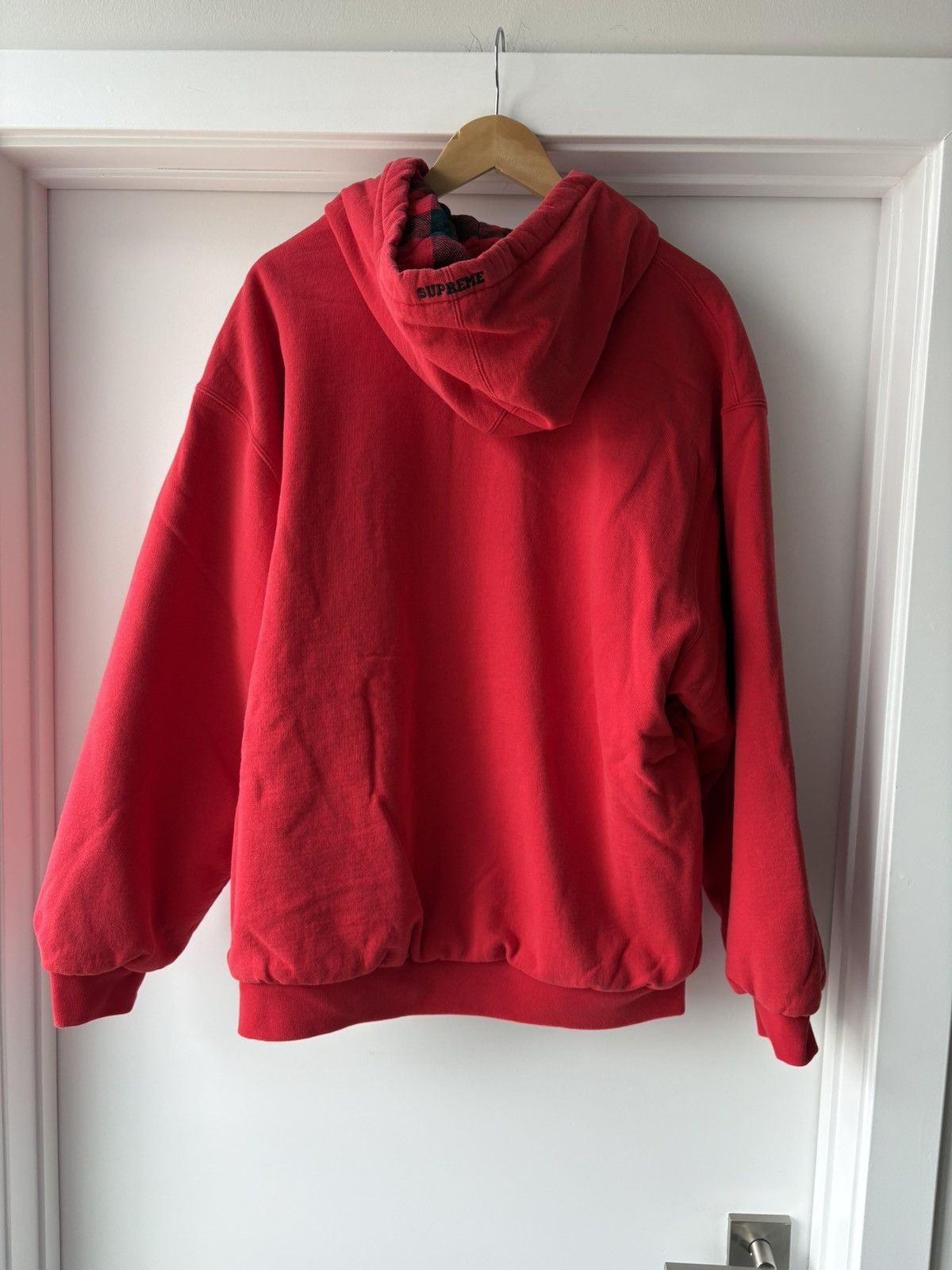 Supreme Supreme SALEM Red Zip Up Size XL Size US XL / EU 56 / 4 - 8 Thumbnail