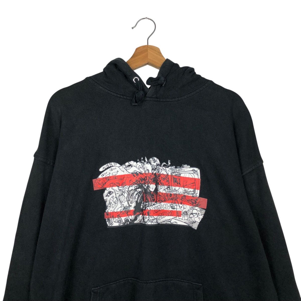 Cartoon Network 📌Vintage Hoodie Pull Over Cartoon Big Logo Design Size US M / EU 48-50 / 2 - 14 Thumbnail