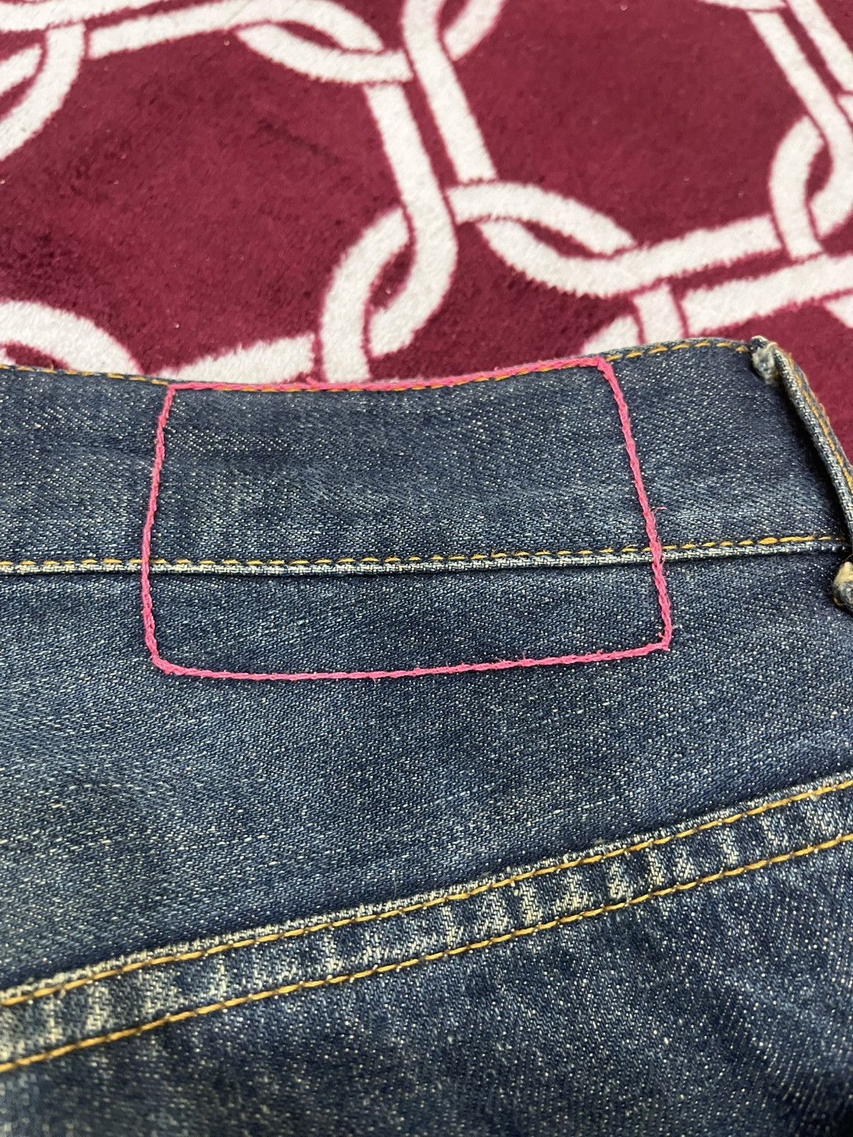 Tommy Hilfiger Tommy Hilfiger Red Selvedge Denim Size US 31 - 13 Thumbnail
