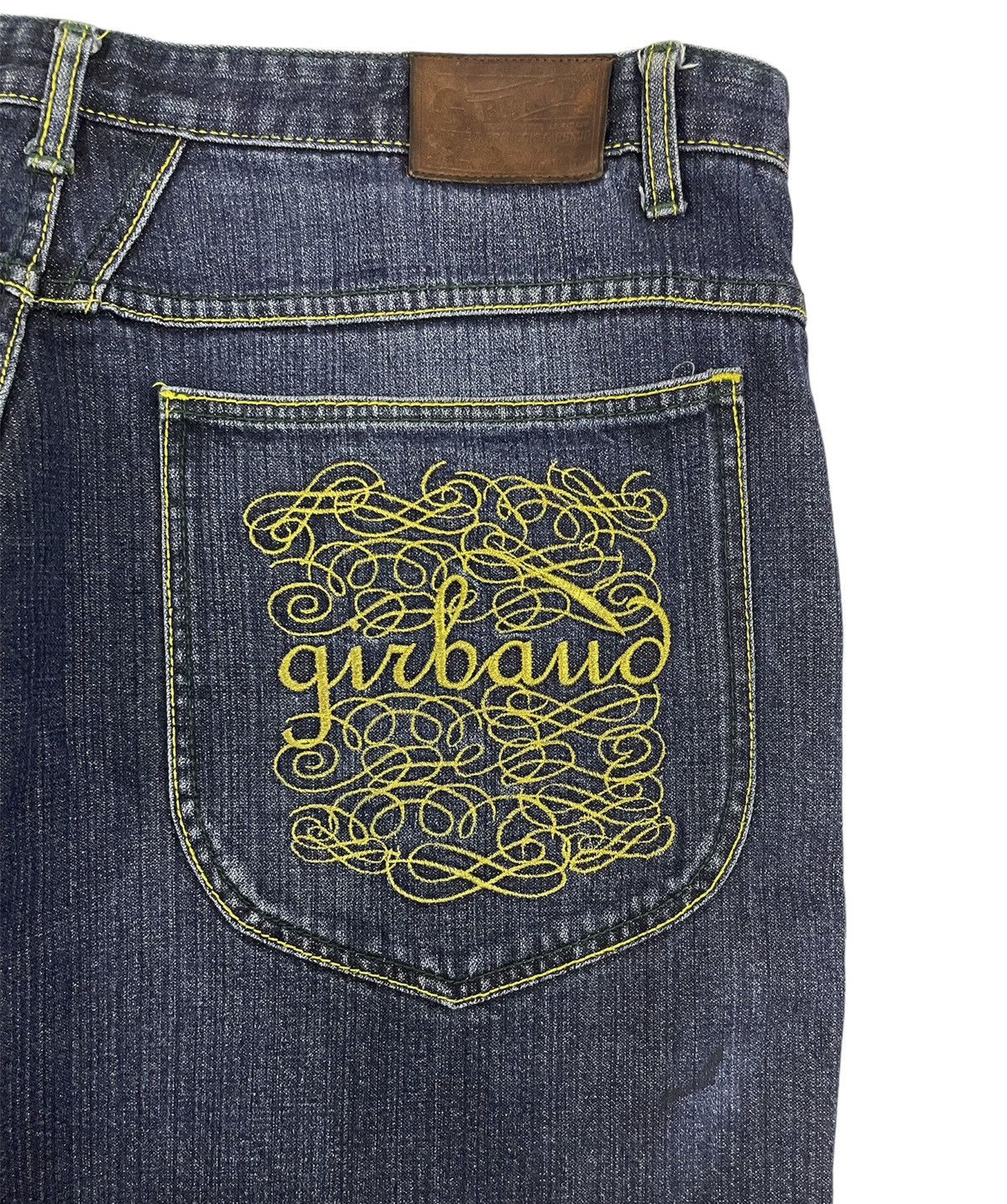 JNCO Vintage MFG Baggy Jeans Embroidery Logo Size US 41 - 4 Thumbnail