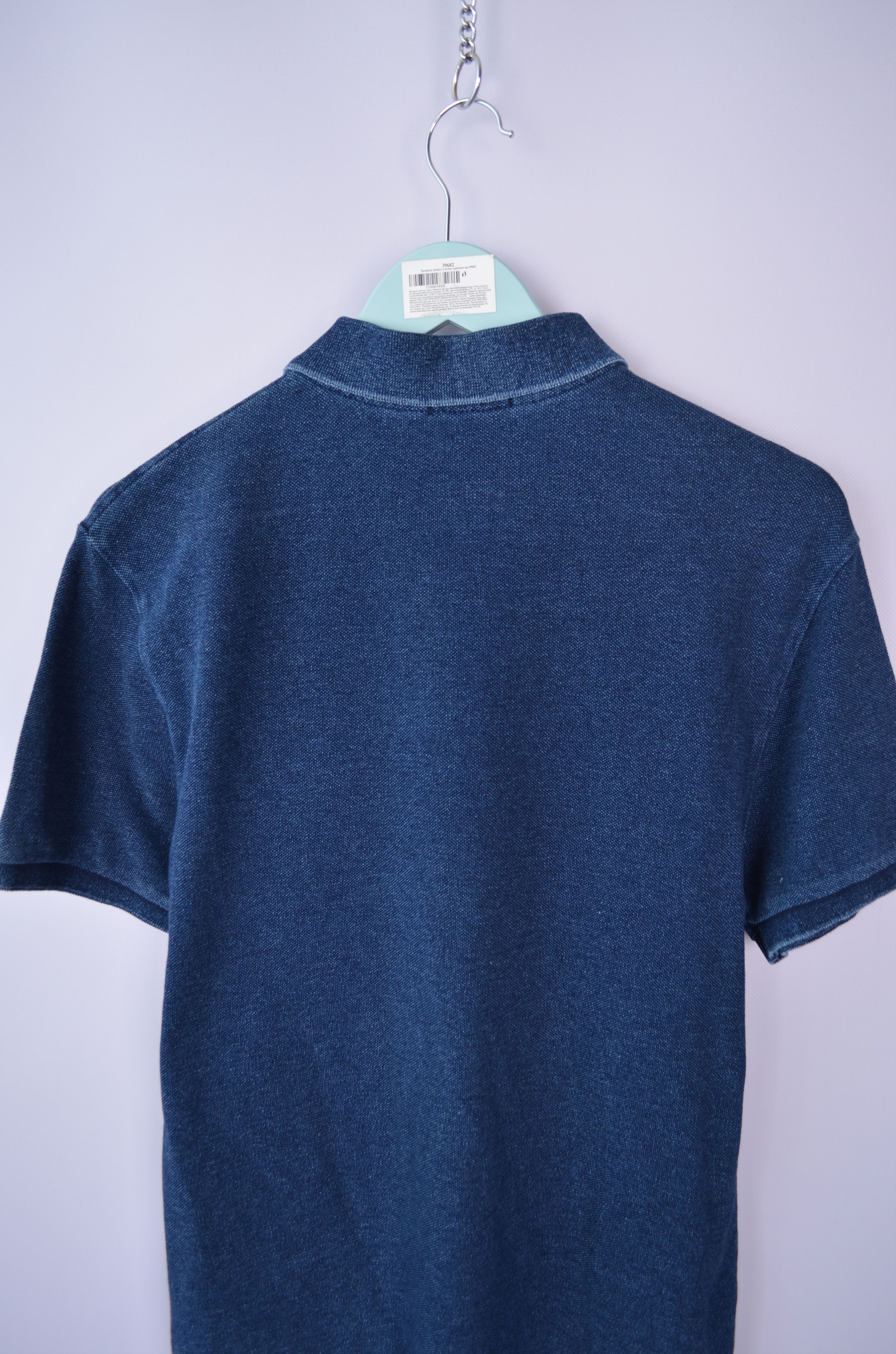 Designer × Polo Ralph Lauren Polo Ralph Lauren Indigo Garment Dyed Polo Shirt Size Navy Size US XS / EU 42 / 0 - 8 Thumbnail