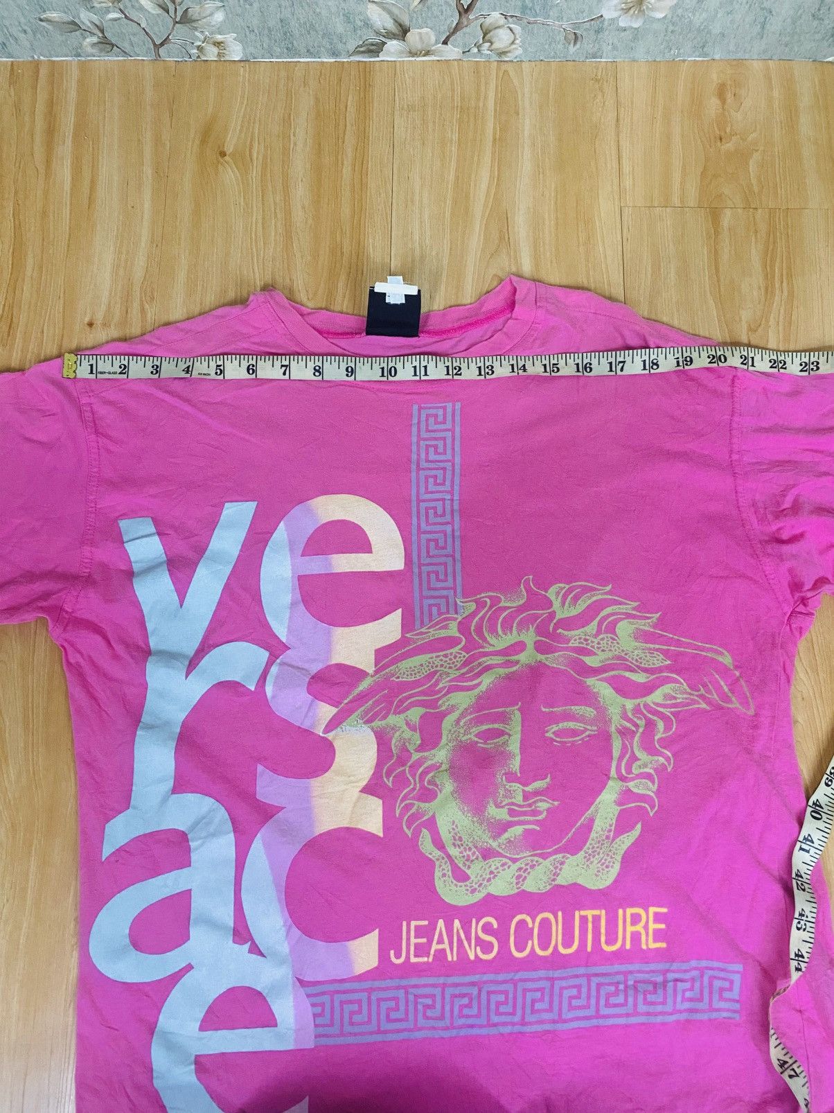 Versace Versace Mens Designer Medusa Print Tee Authentic Size US S / EU 44-46 / 1 - 9 Thumbnail