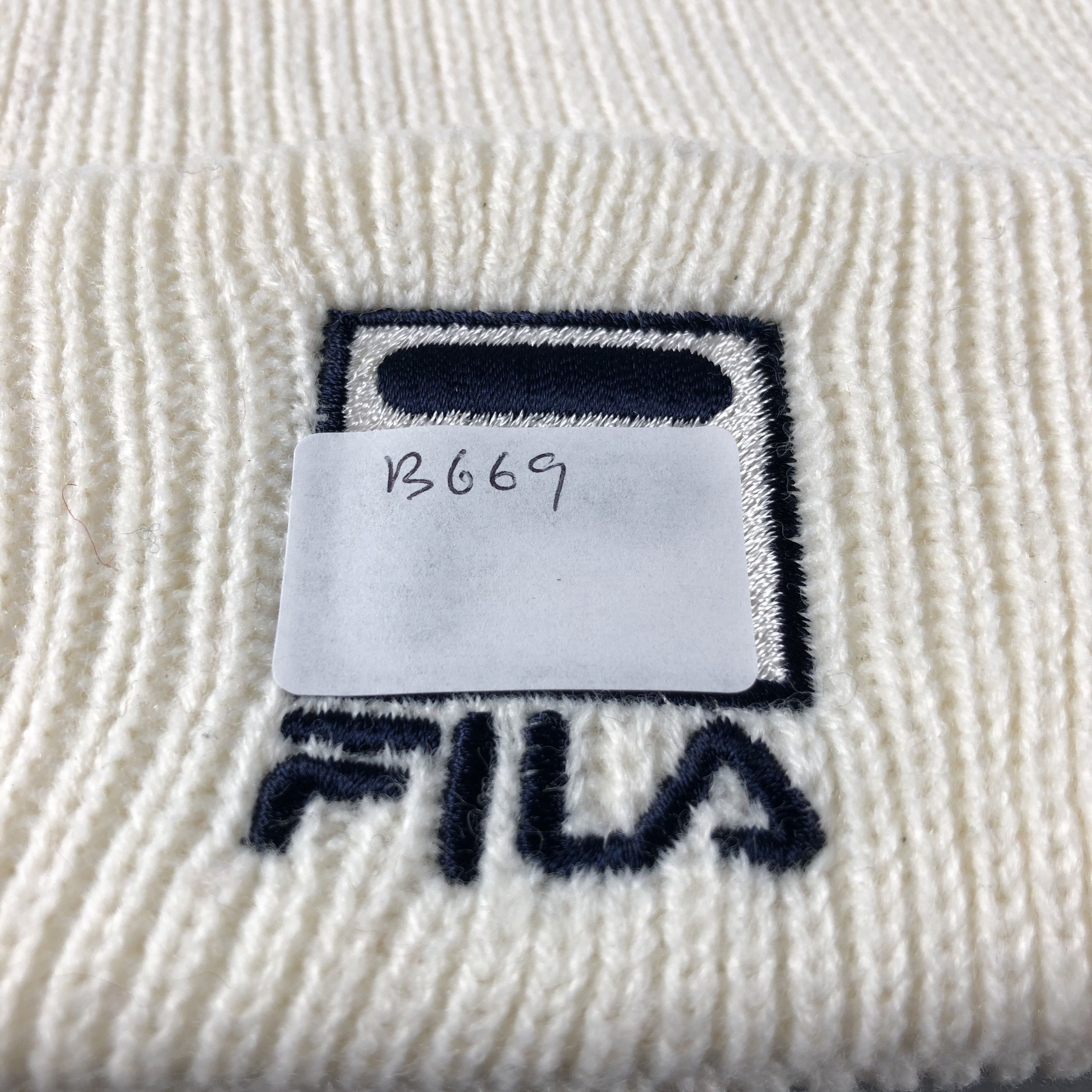 Fila Fila Fisherman Knit Beanie Snowcap Snow Hat B669 Size ONE SIZE - 7 Thumbnail