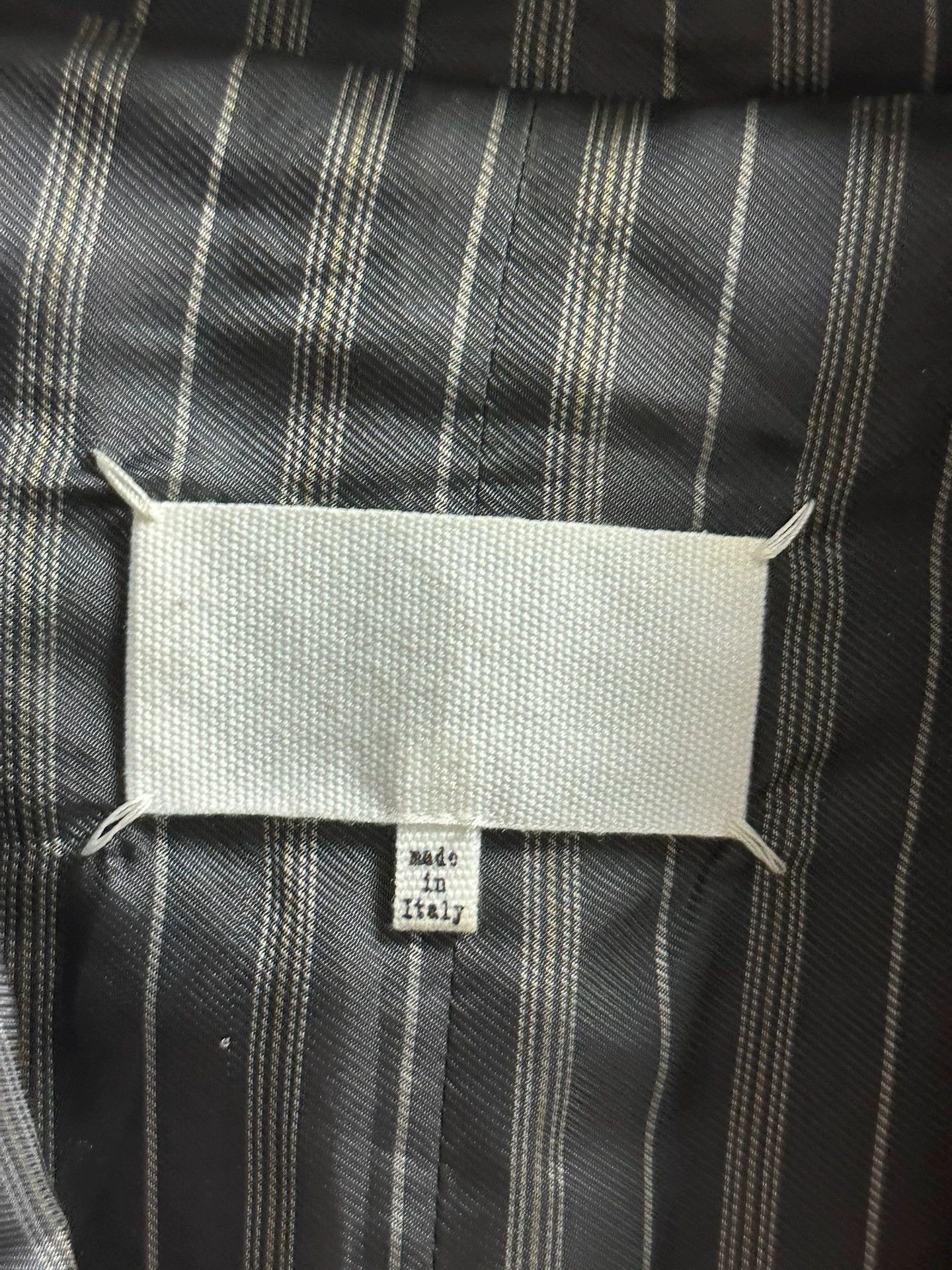 Maison Margiela Maison Margiela Striped Collar Shoulder Line Blazer 46 Size 46S - 3 Thumbnail