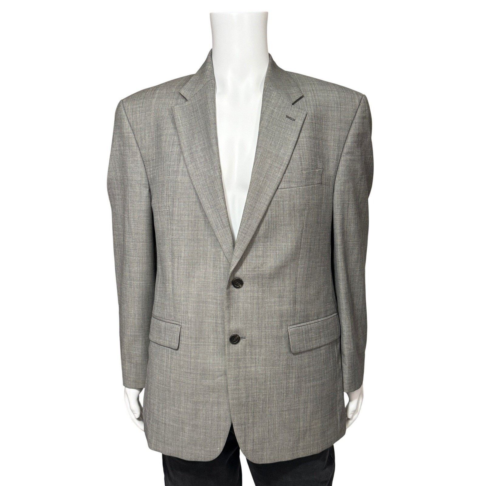 Lauren Ralph Lauren Lauren Ralph Lauren Men's Wool Grey Blazer Jacket Size 42R Size 42R - 1 Thumbnail