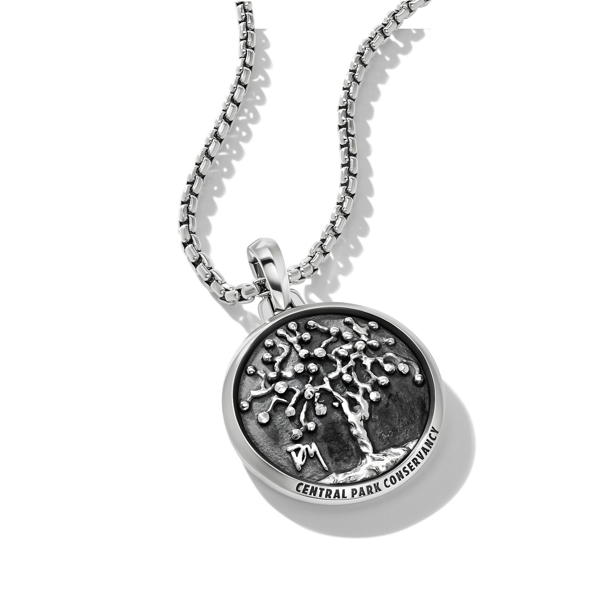 David Yurman o1w1db10525 D17596 Amulet with Blackened Silver Size ONE SIZE - 2 Thumbnail