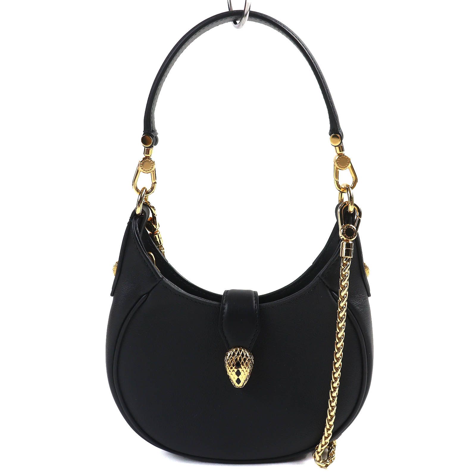 Bvlgari Bvlgari BVLGARI Serpenti Ellipse Leather 2way Handbag Leather Shoulder Bag 292051 DUTY FREE for USA Size ONE SIZE - 1 Thumbnail