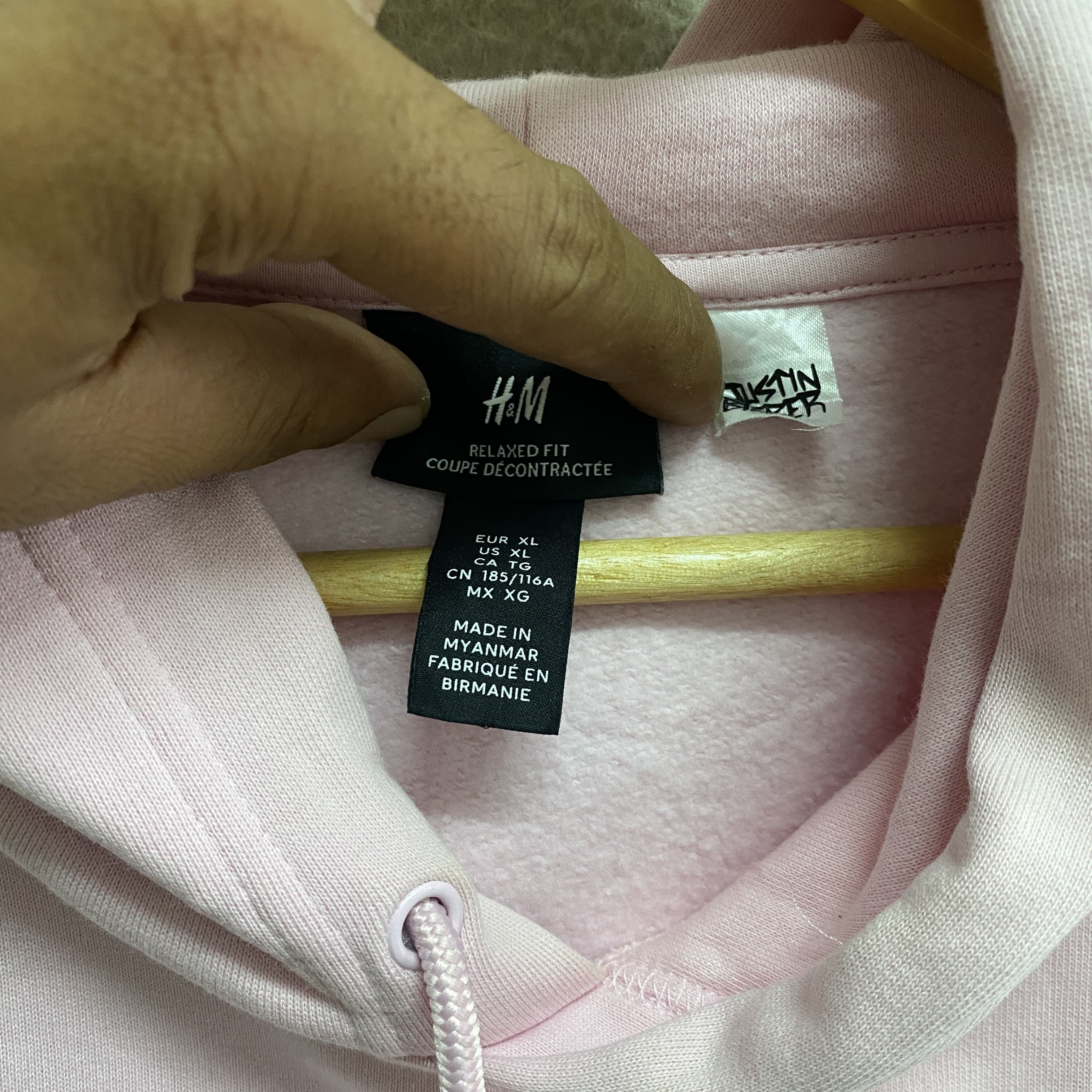 H&M × Justin Bieber Justin Bieber X H&M Hoodie Size US XL / EU 56 / 4 - 6 Thumbnail