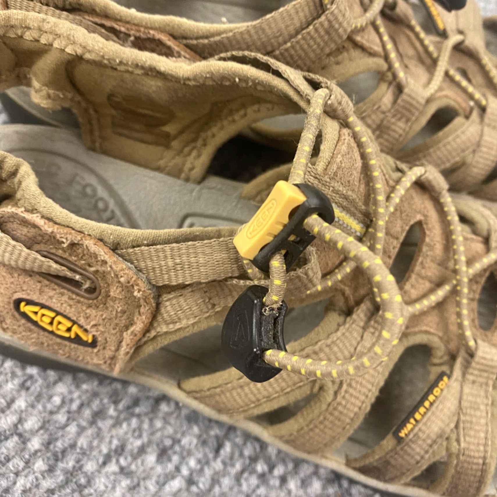 KEEN Keen Whisper Sandal Women 8 Brown Waterproof Hiking Outdoor Sandal Womens Size US 8 / IT 38 - 3 Thumbnail