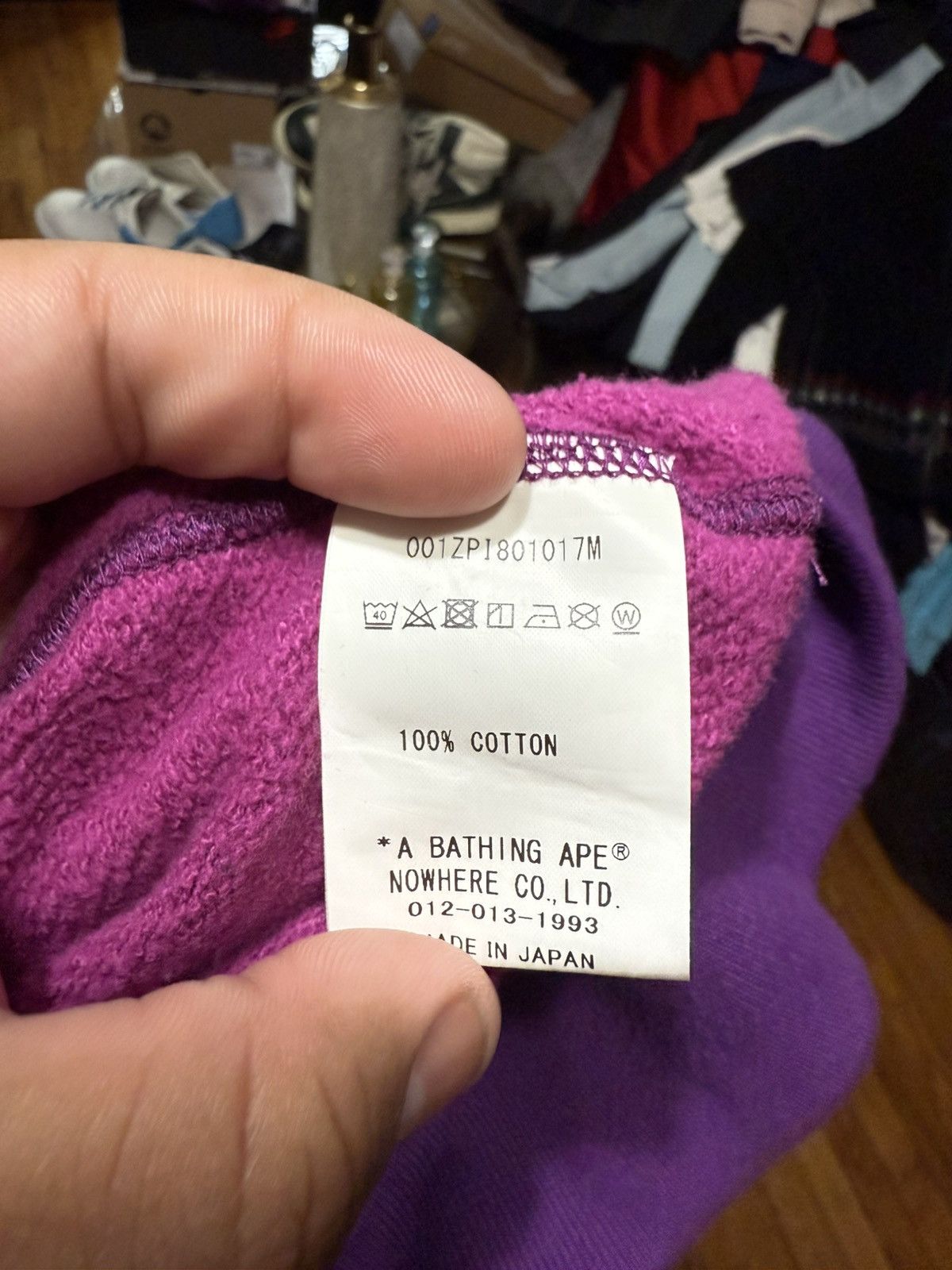 Bape Bape Half Camo Half Purple Size XXL Size US XXL / EU 58 / 5 - 14 Thumbnail