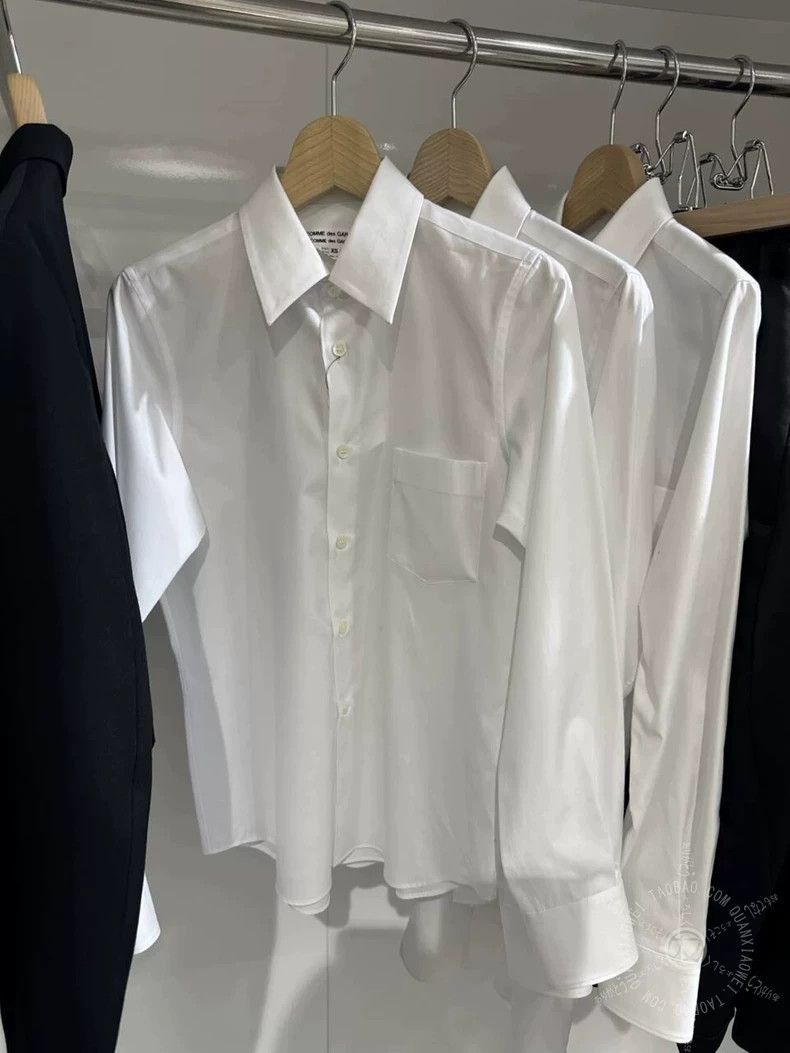 Comme des Garcons Classic Long Sleeve Cotton Shirt Size US M / EU 48-50 / 2 - 1 Thumbnail