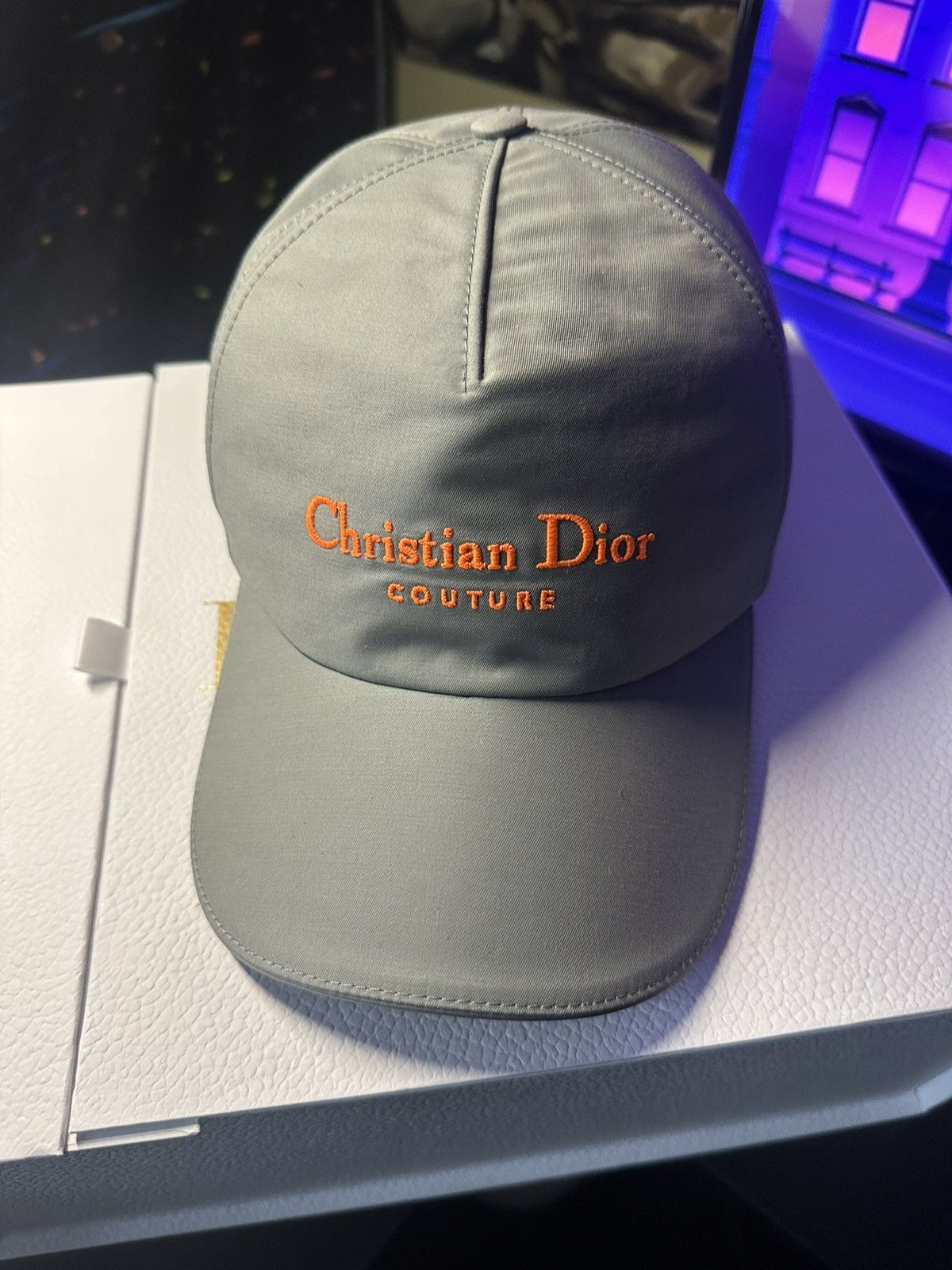 Dior CHRISTIAN DIOR COUTURE BASEBALL CAP | Grailed