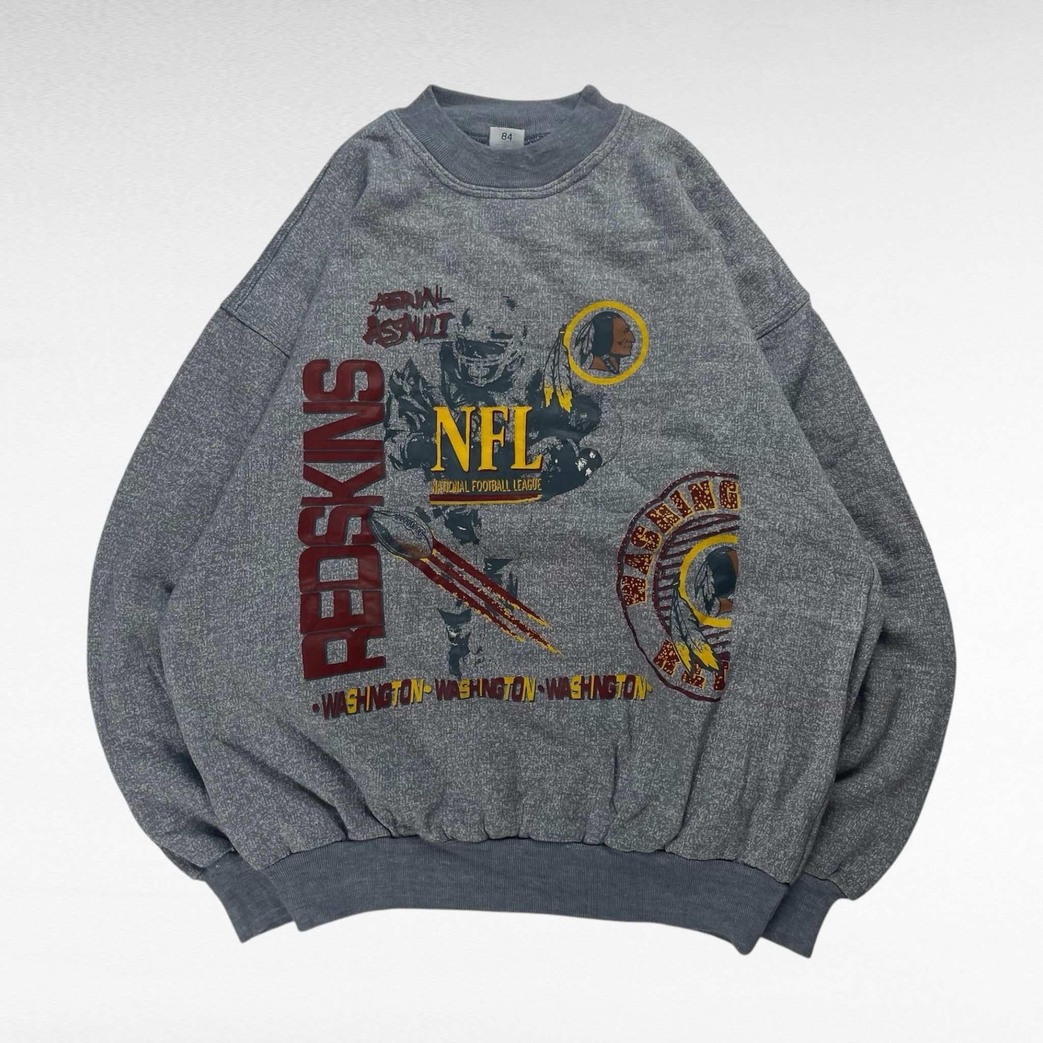 Vintage unknown 90s Sweatshirt Gray Size M Size US M / EU 48-50 / 2 - 1 Thumbnail