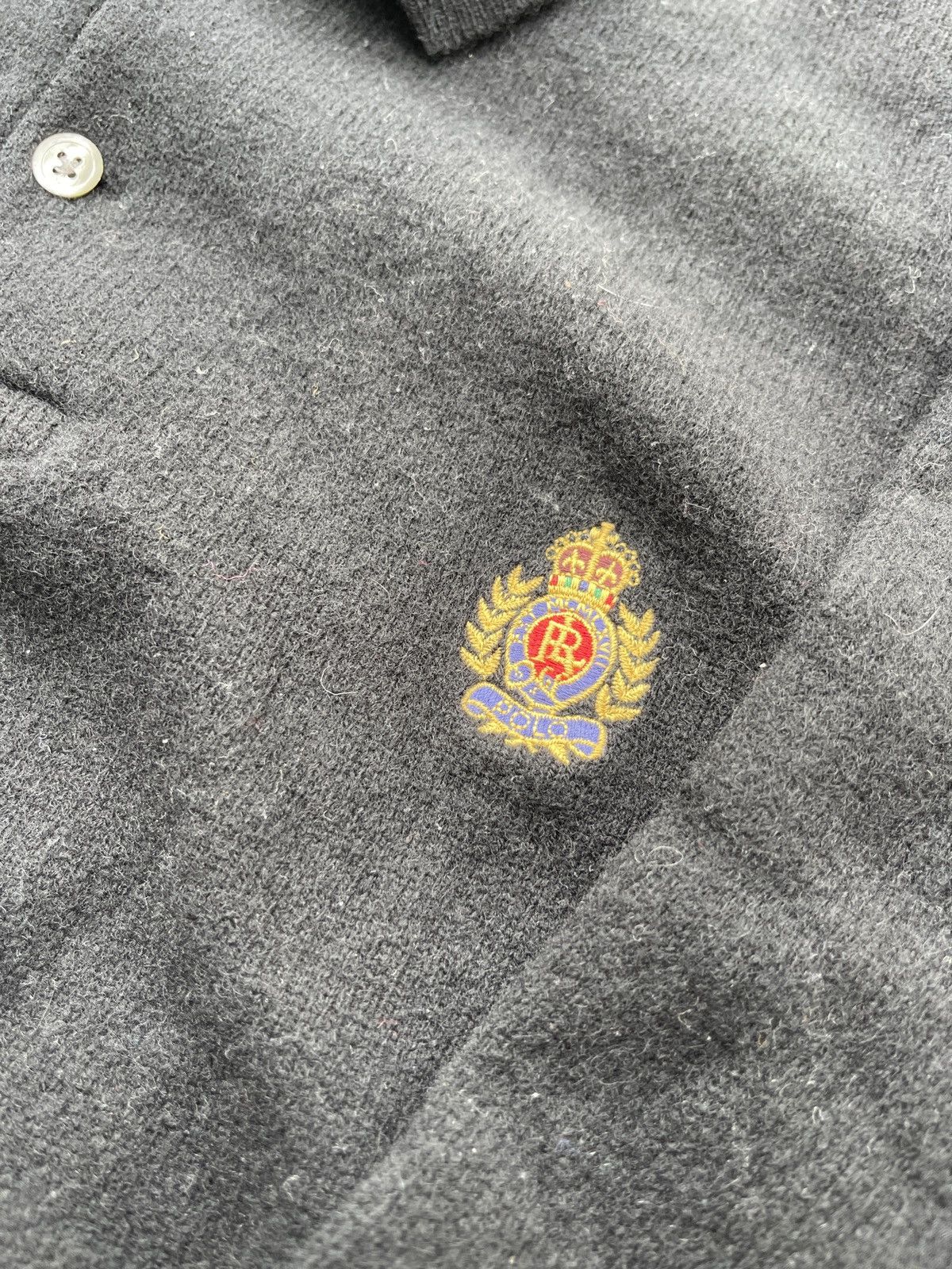 Polo Ralph Lauren × Ralph Lauren Vintage Polo Ralph Lauren Lamb Wool Size L / US 10 / IT 46 - 6 Thumbnail