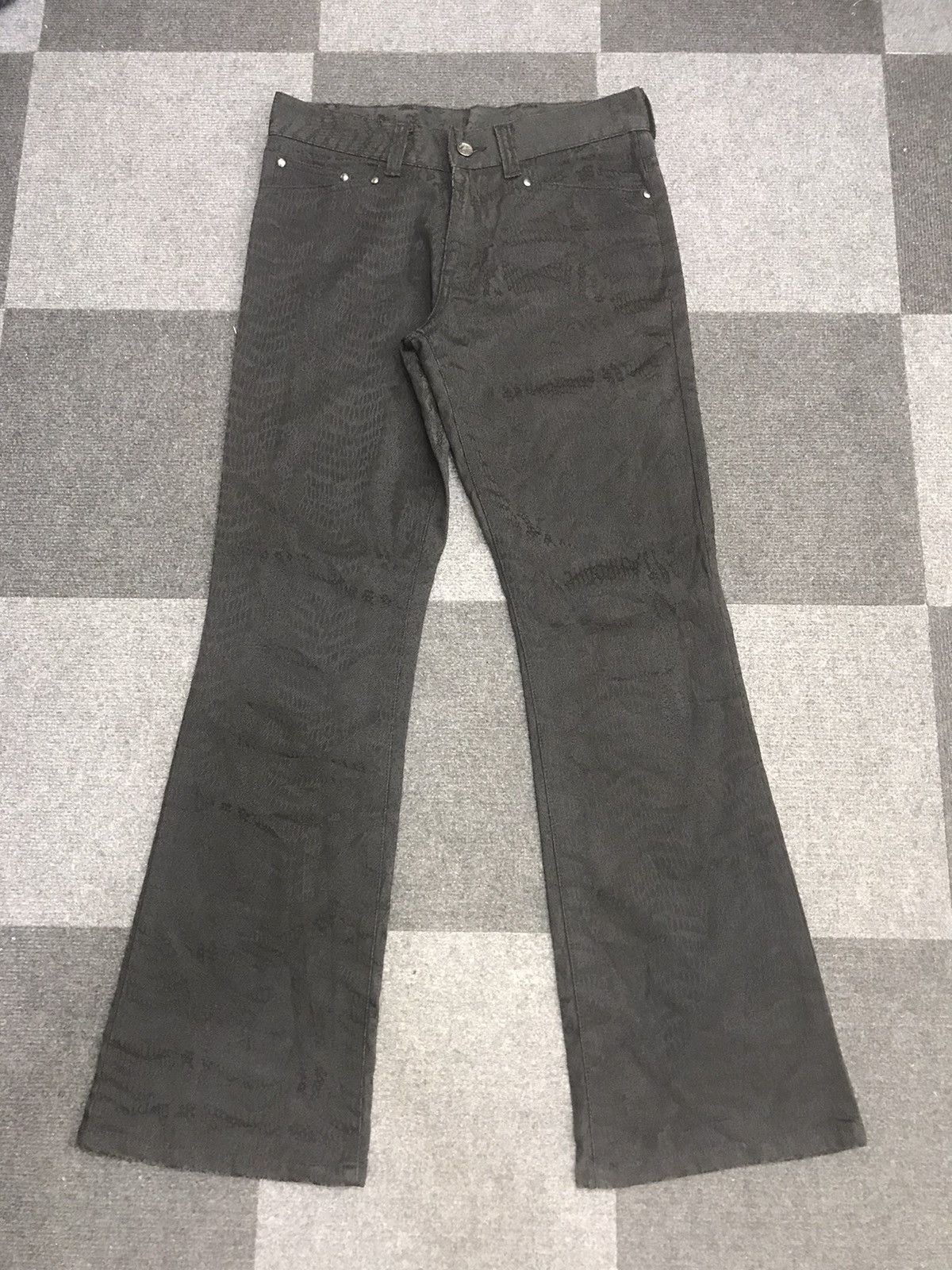 Designer × semanticdesign 💥BOOTCUT💥semanticdesign Japan Snakeskin Motive Pant F261 Size US 30 / EU 46 - 3 Thumbnail