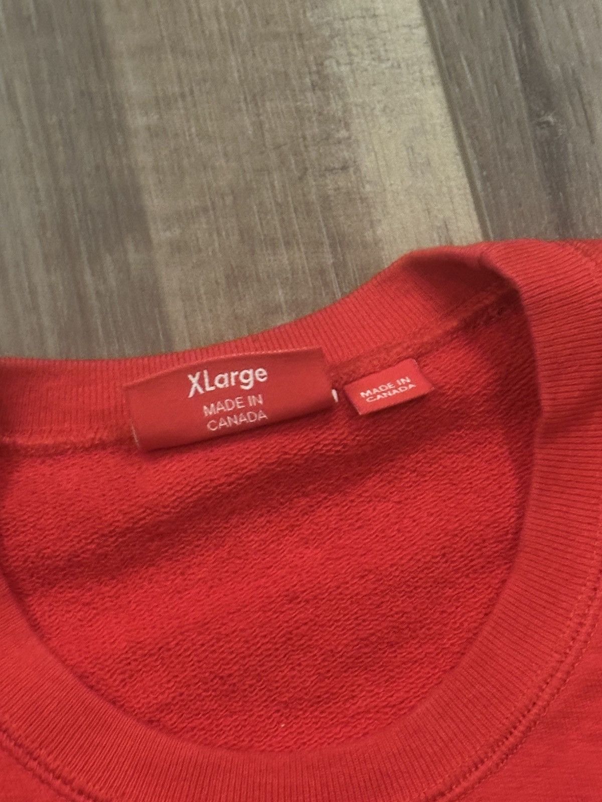 Supreme Supreme World Famous Crewneck Red size XL Size US XL / EU 56 / 4 - 5 Thumbnail