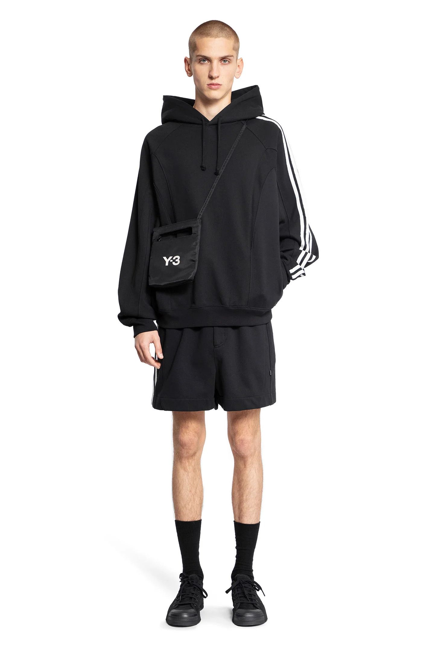 Y-3 o1s22i1n0125 Cutline Hoodie in Black Size US S / EU 44-46 / 1 - 4 Thumbnail