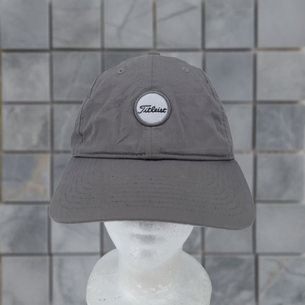 Titleist Titleist Golf Hat Cap TSR Strap Back Gray Performance Embroidered Patch Mens Size ONE SIZE - 1 Thumbnail
