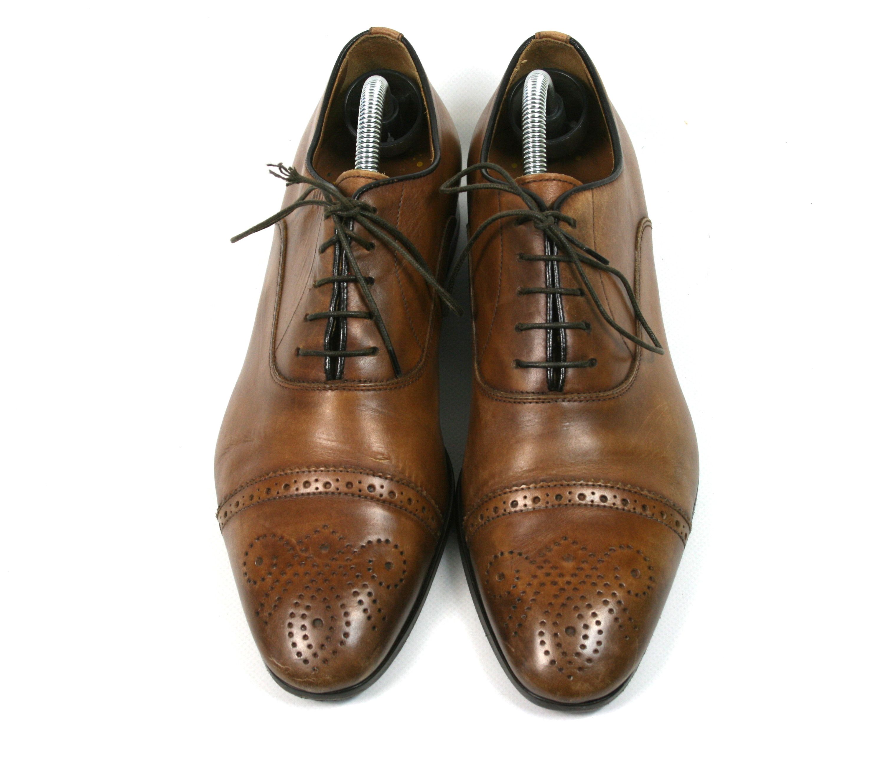 Doucal's Leather Oxford Shoes Size US 7 / EU 40 - 6 Thumbnail
