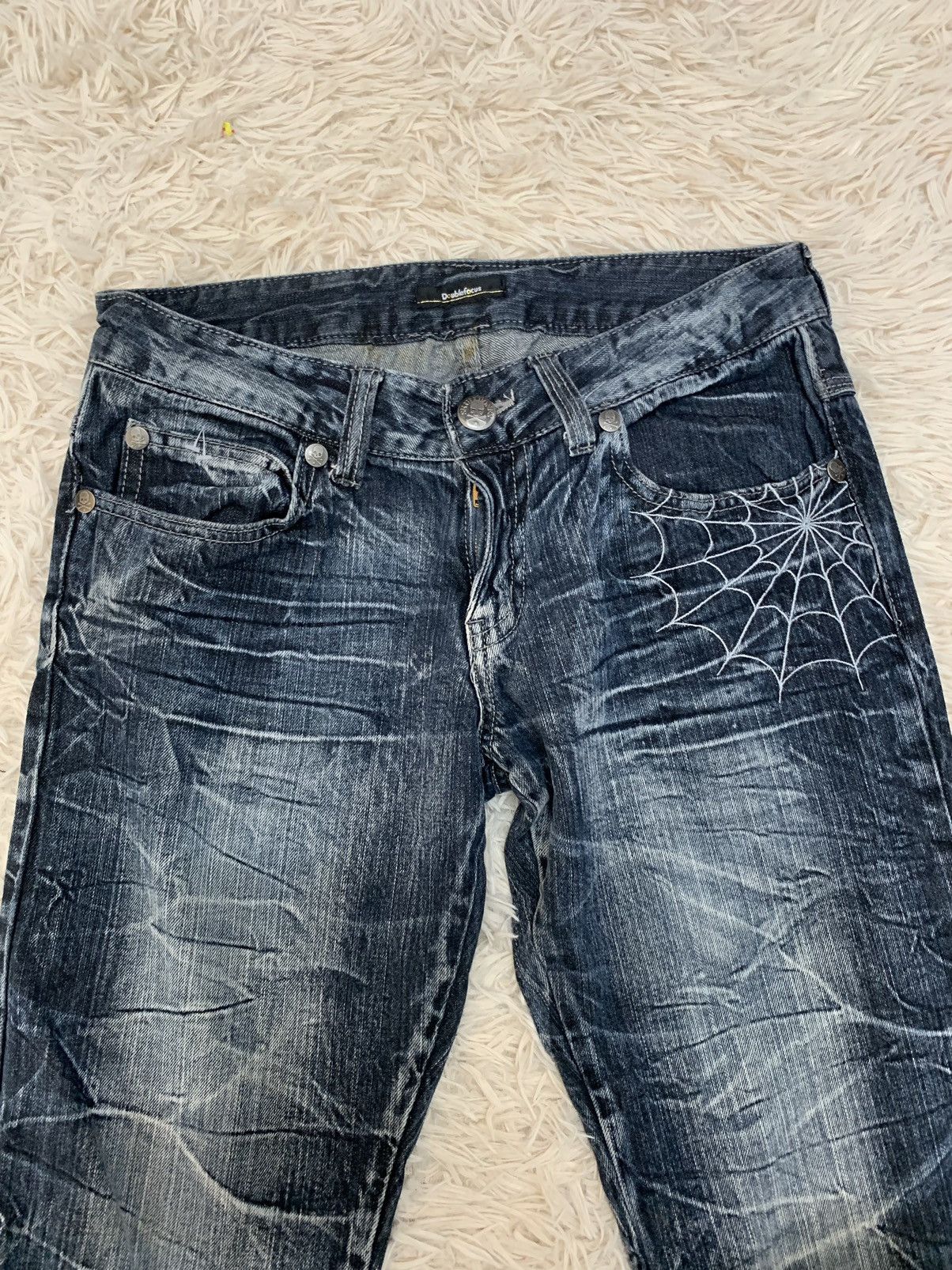 Hysteric Glamour Size 33: Vintage Jeans Double focus Gothic avant garde Size US 33 - 4 Thumbnail